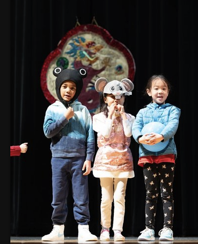 明德中文學校迎春活動1