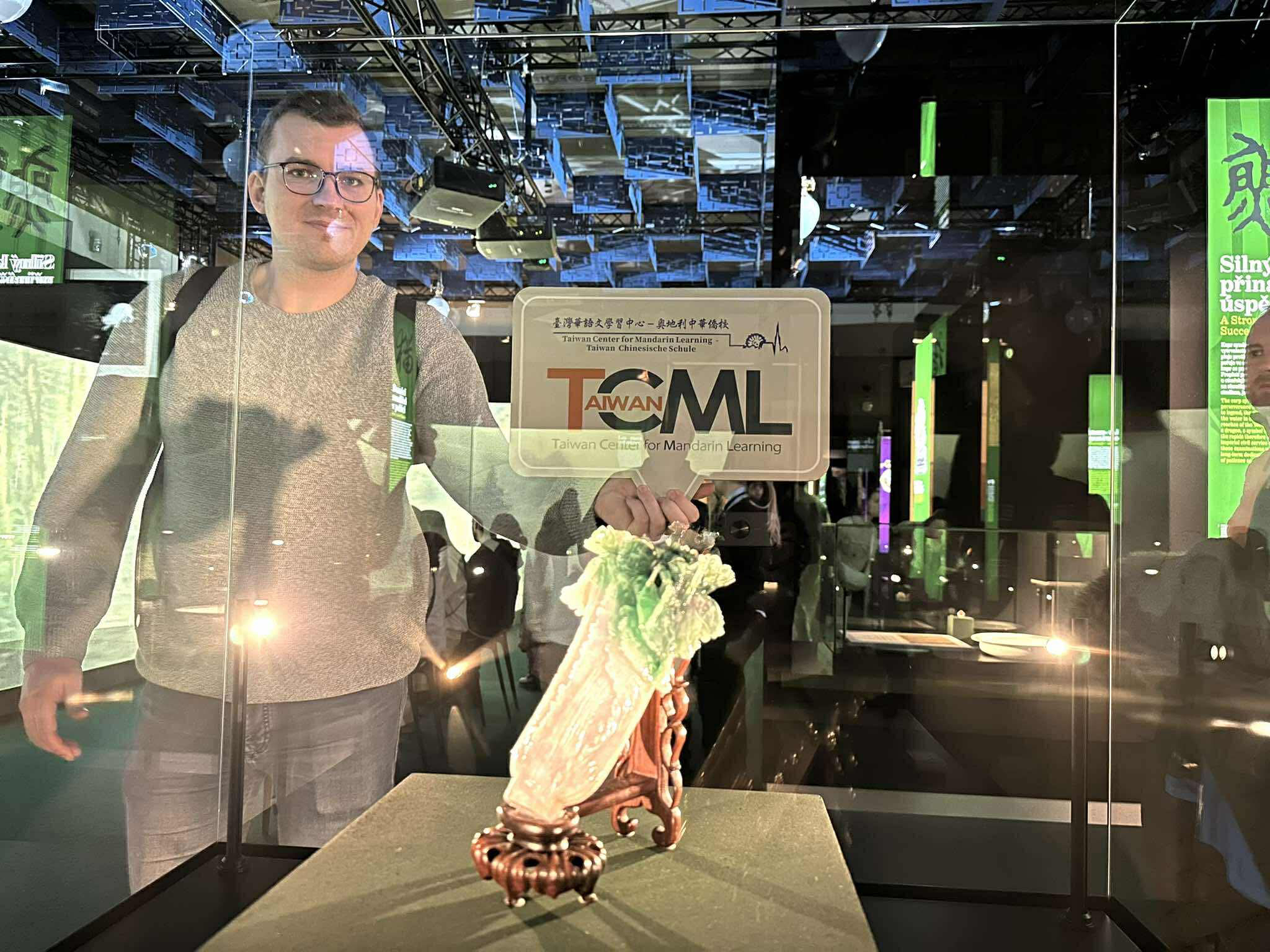 參訪活動最大亮點：翠玉白菜