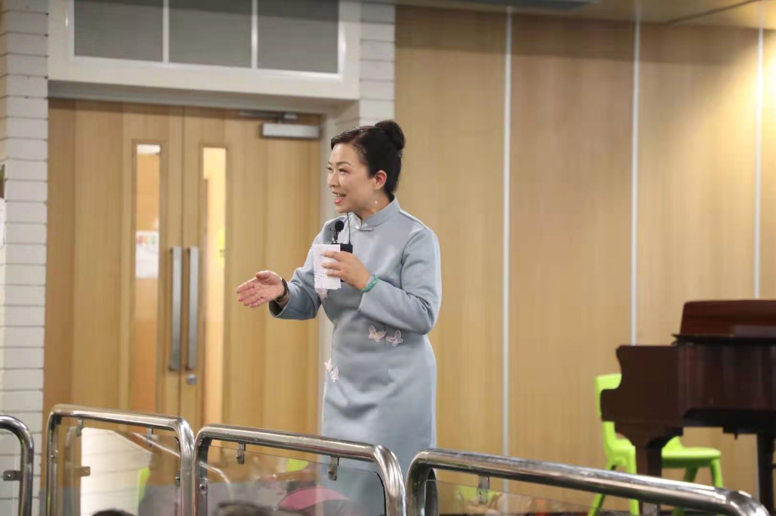 主辦單位曾昭如老師致詞