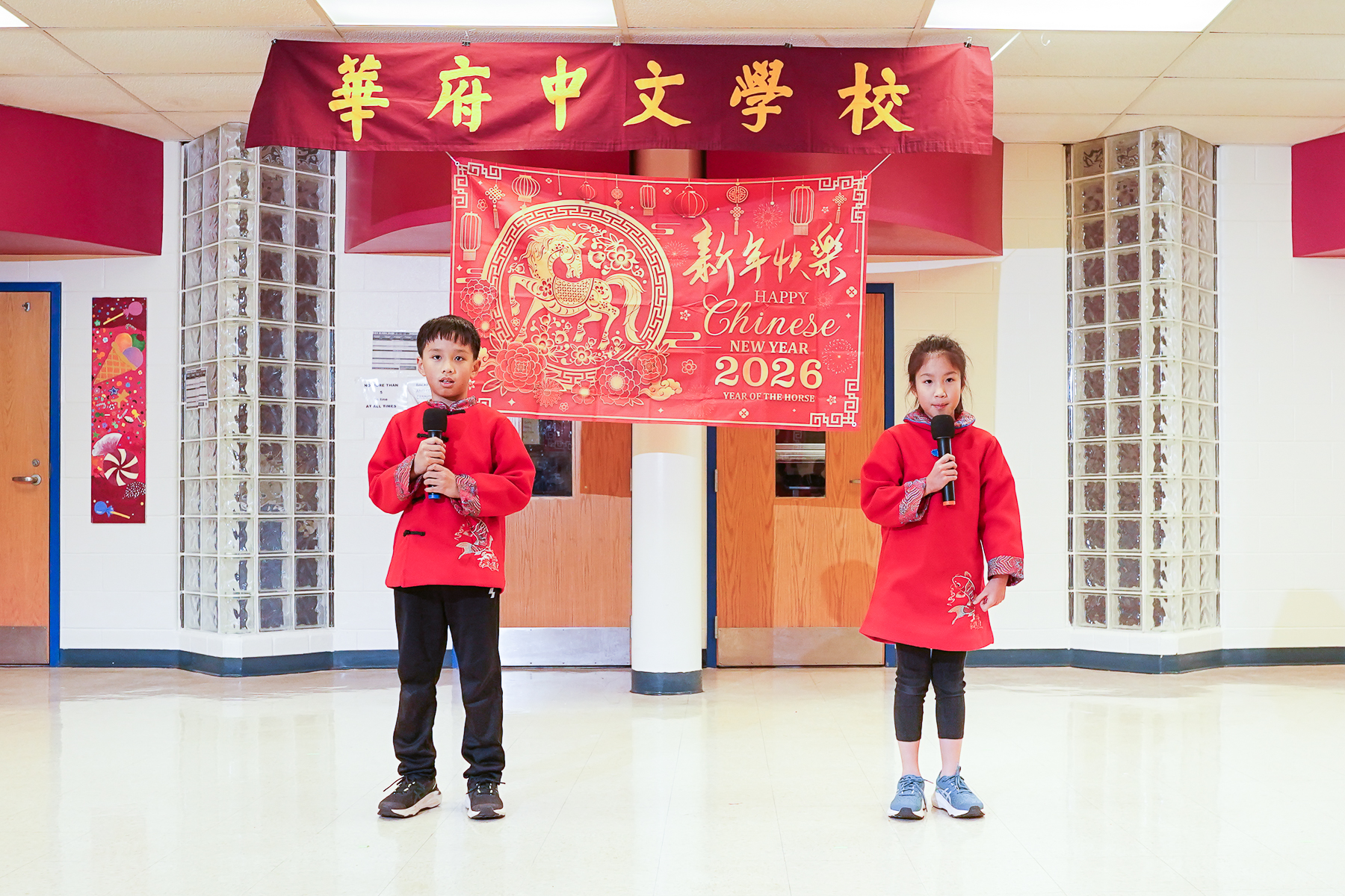 四年級的相聲表演