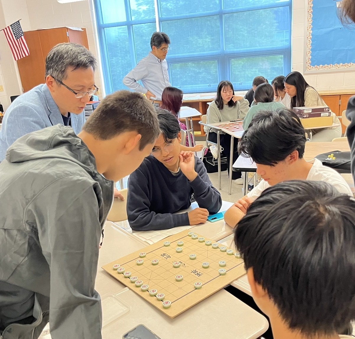 華府台灣學校舉辦2023象棋研習課程3