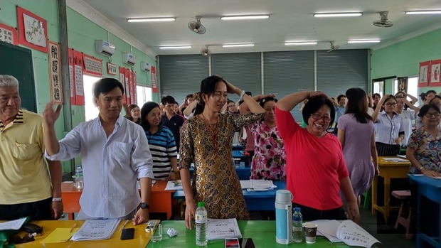 緬甸曼德勒地區華文教師研習會 提升教學技巧3