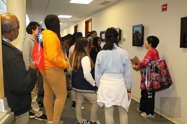 Baltimore Polytechnic Institute學校師生 參訪華府文教中心1