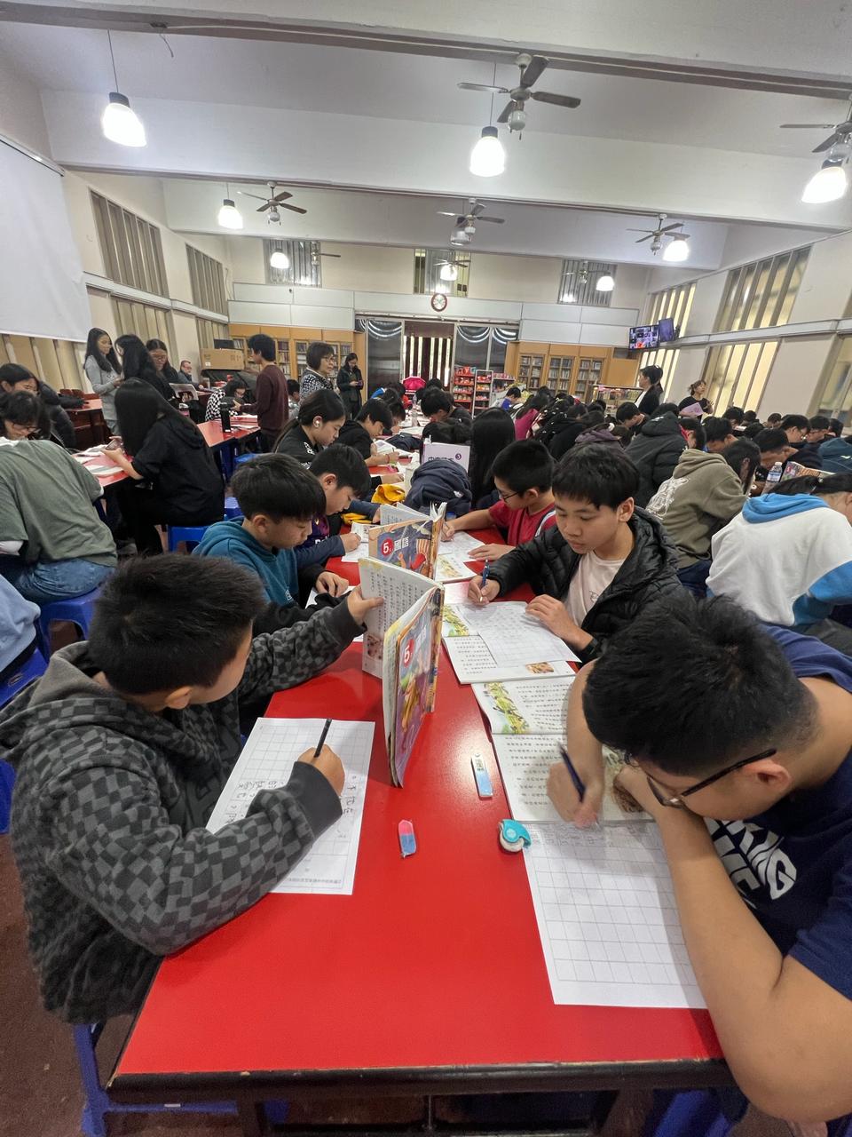 2024學年度愛育學校 正體漢字文化節「硬筆字書寫比賽」1