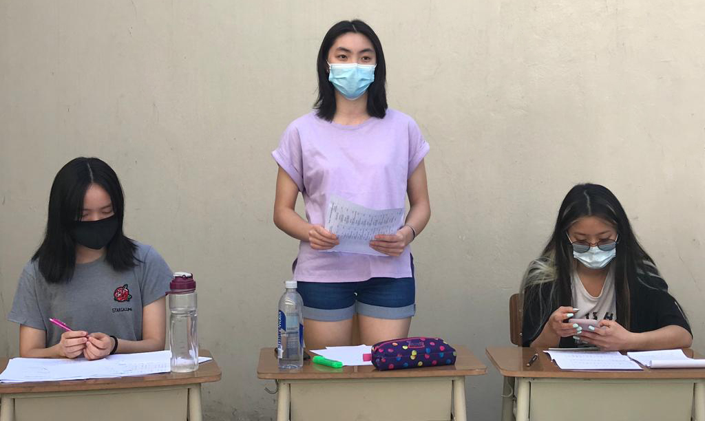 110學年度愛育學校 正體漢字文化節「中學部辯論賽」3