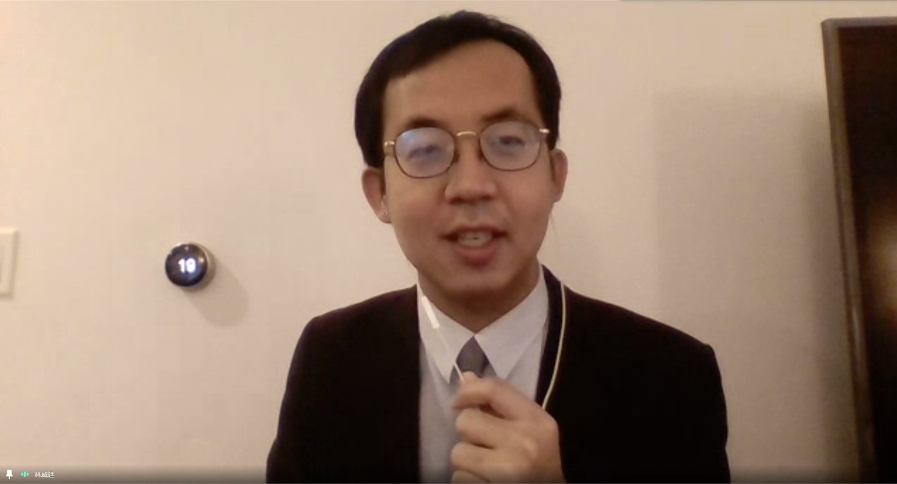 紐約華僑文教服務中心副主任林威廷先生