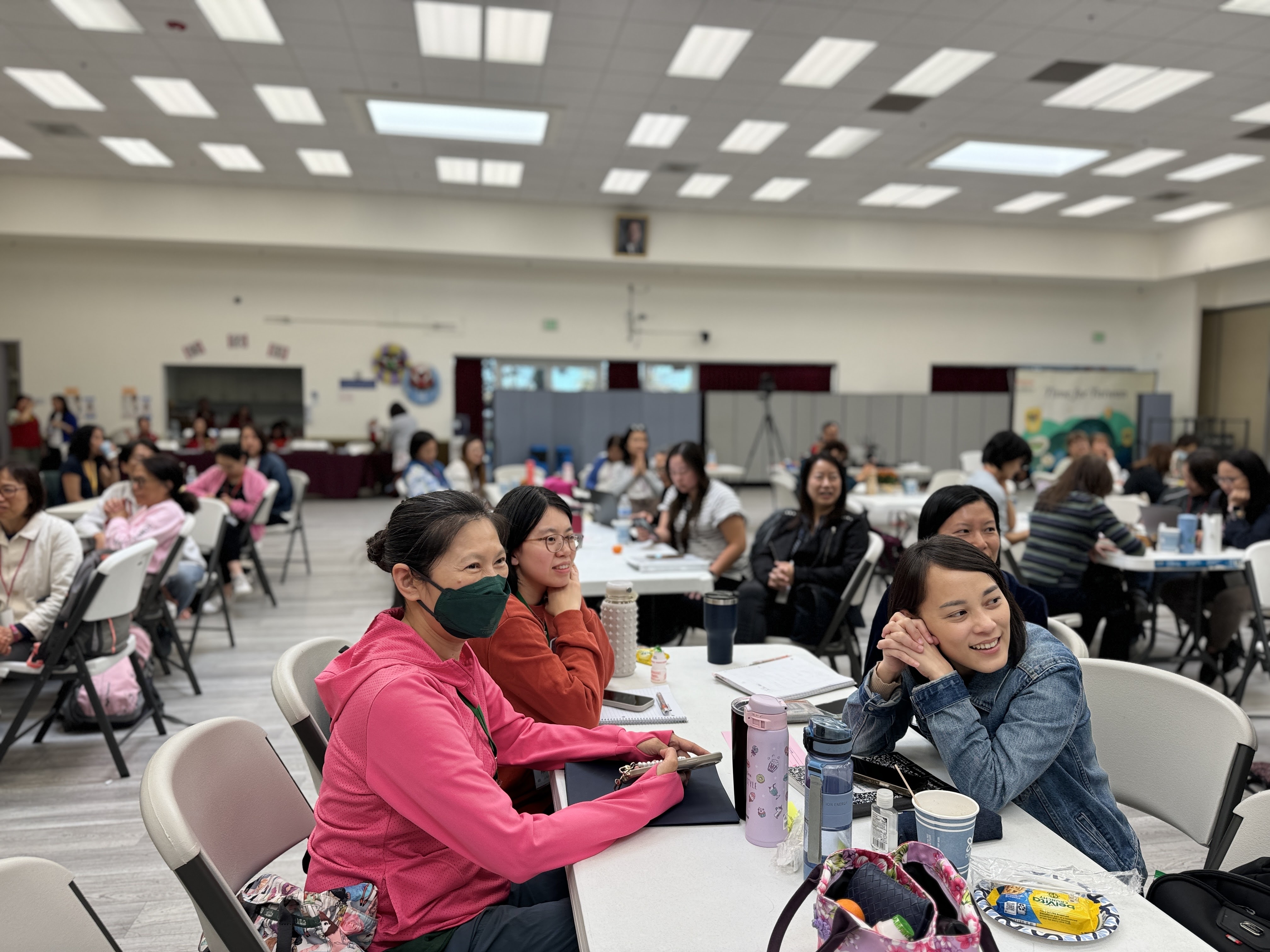 現場們輕鬆愉快的氛圍