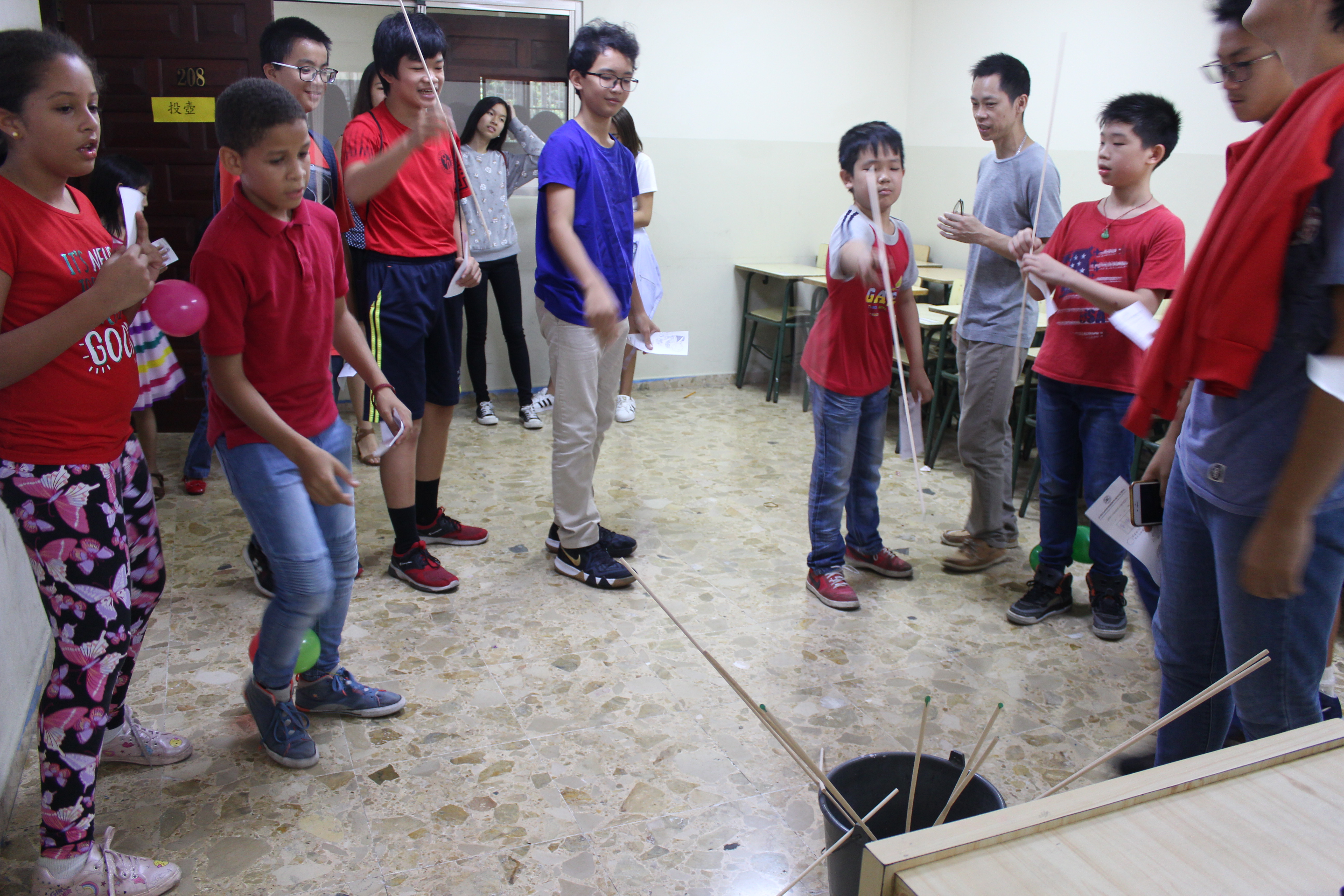 投壺遊戲讓孩子有不同的體驗