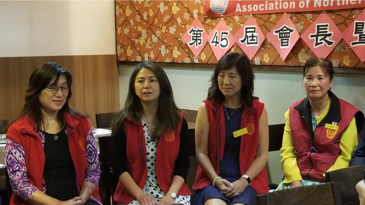 北加州中文學校聯合會換屆選舉 正副會長候選人王婉君、單聖玲2