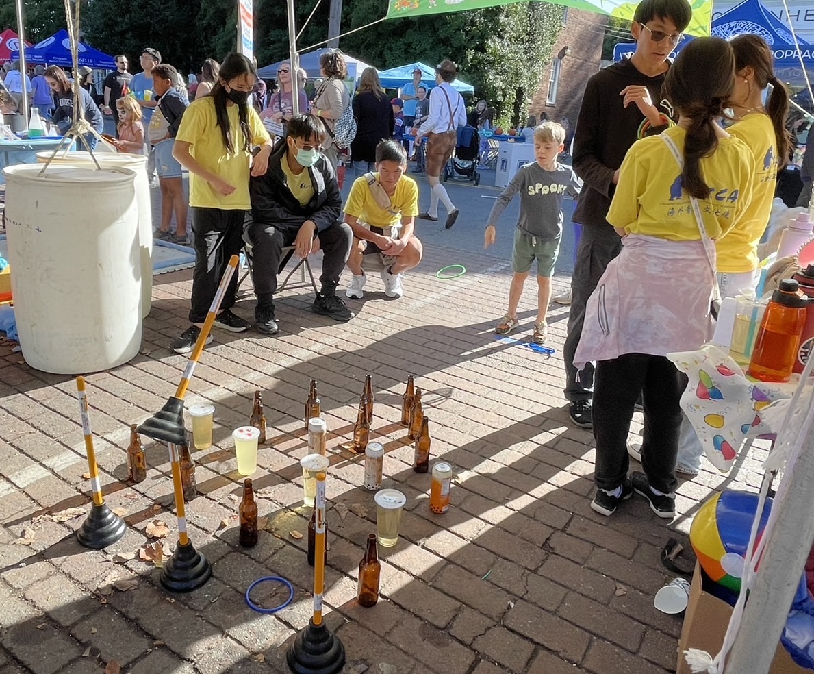 夜市套圈圈遊戲體驗