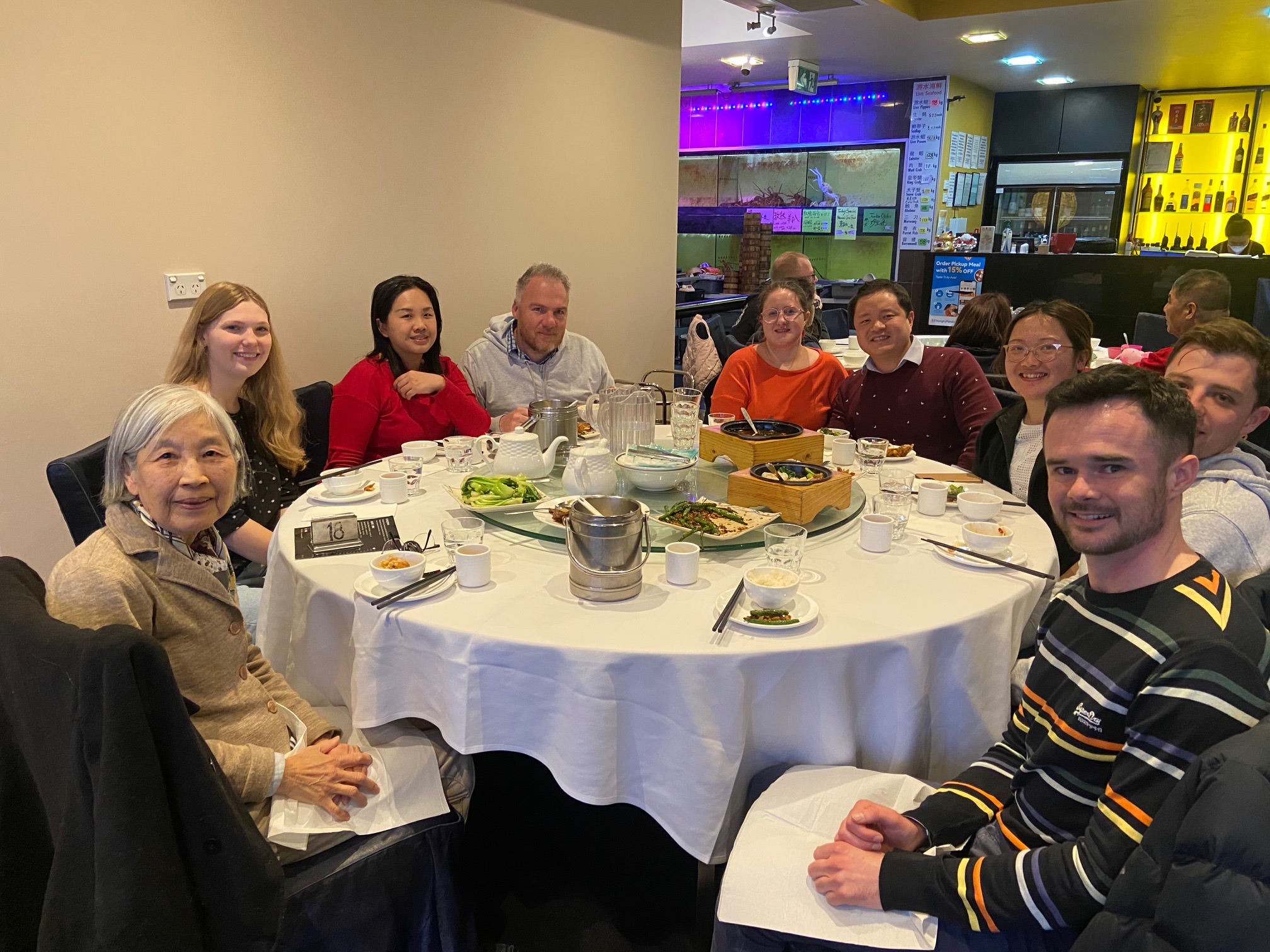 成人班中秋聚餐活動