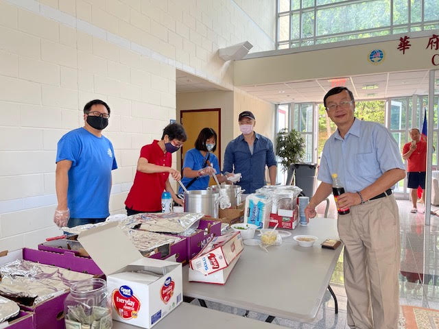 僑教中心主任郭大文支持WMACS Taiwan Night Market活動。