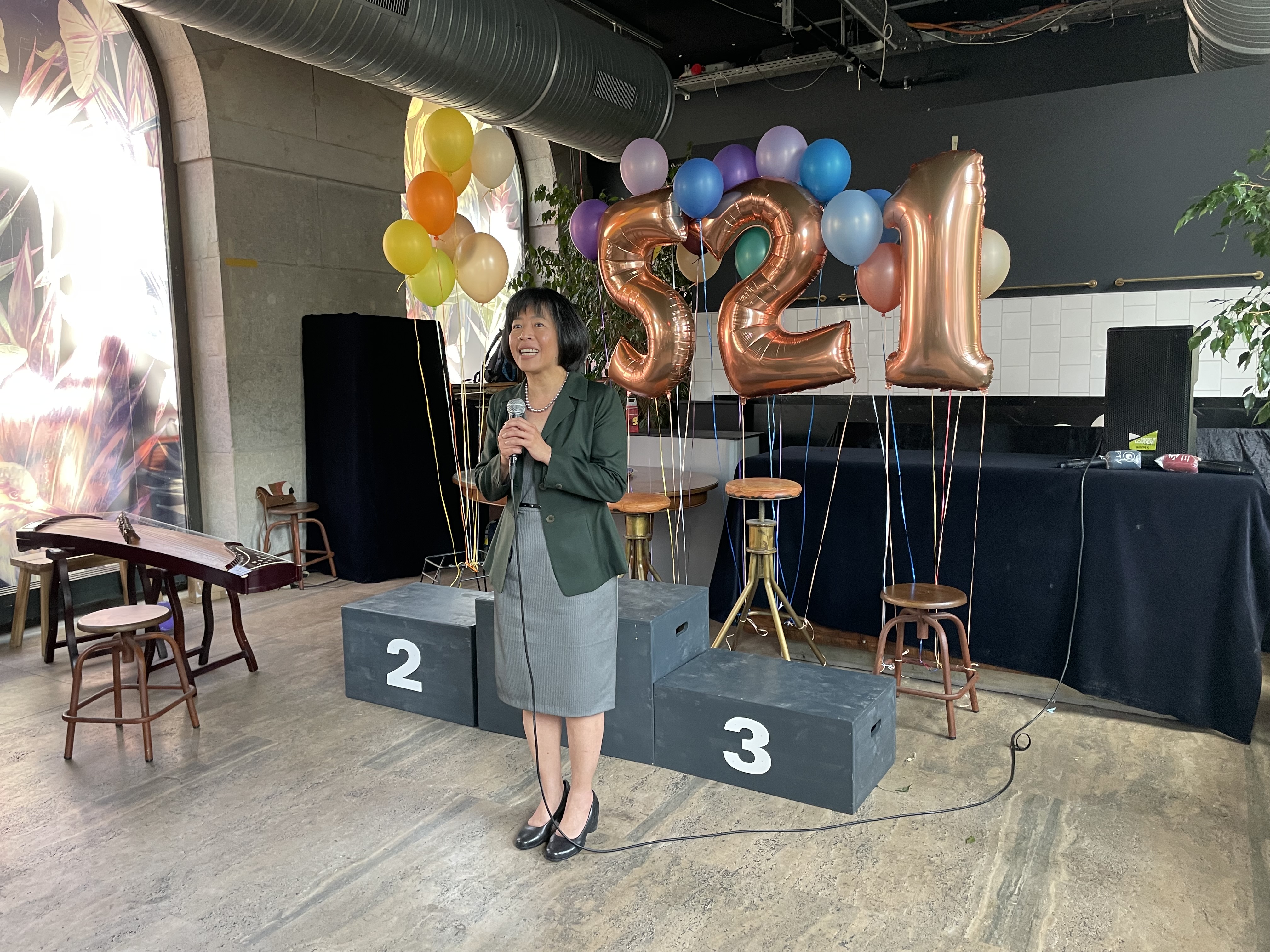 駐日內瓦代表處蘇瑩君大使致詞