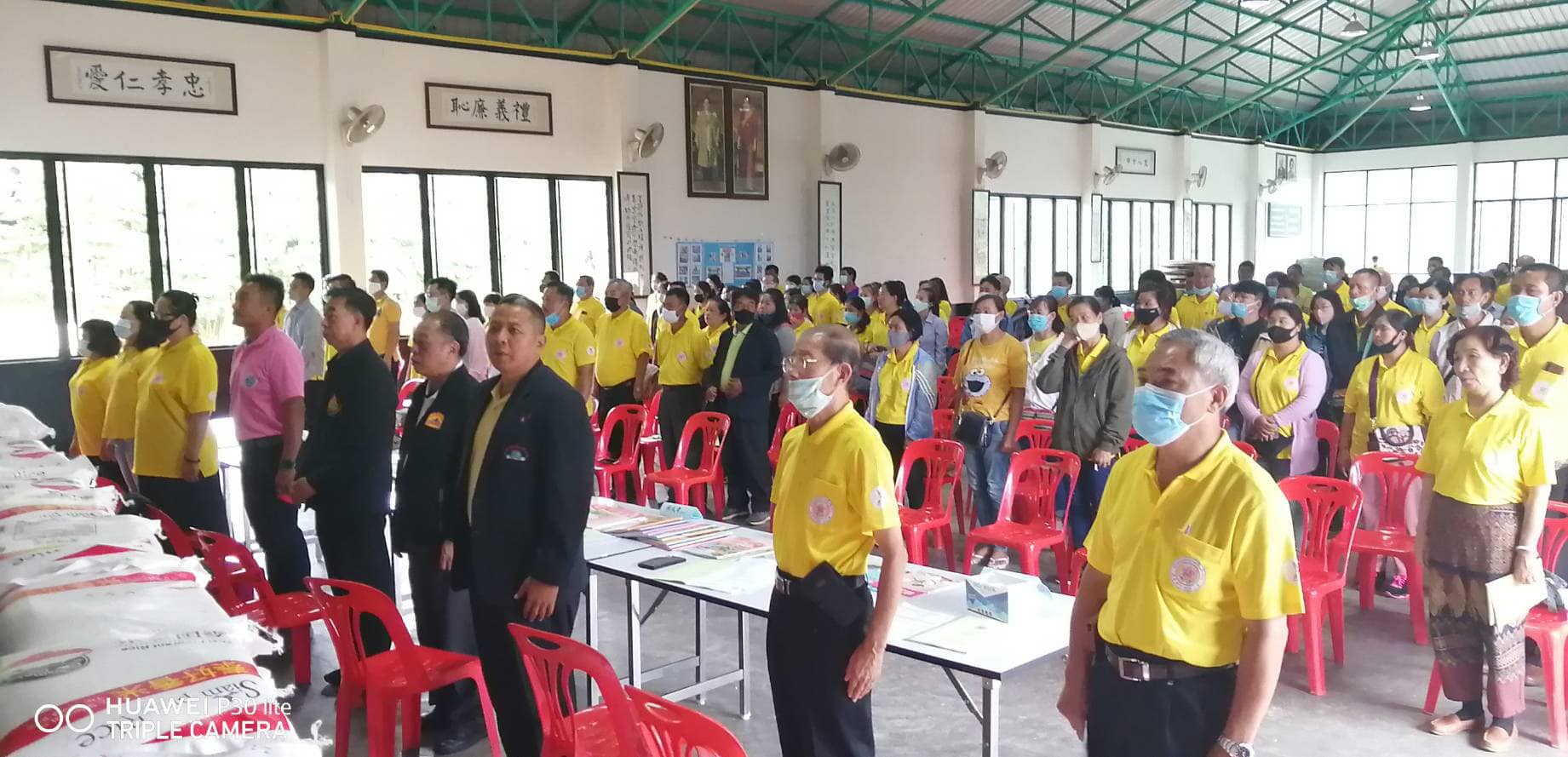 泰國清萊華校教師公會600餘位會員共同參與此活動