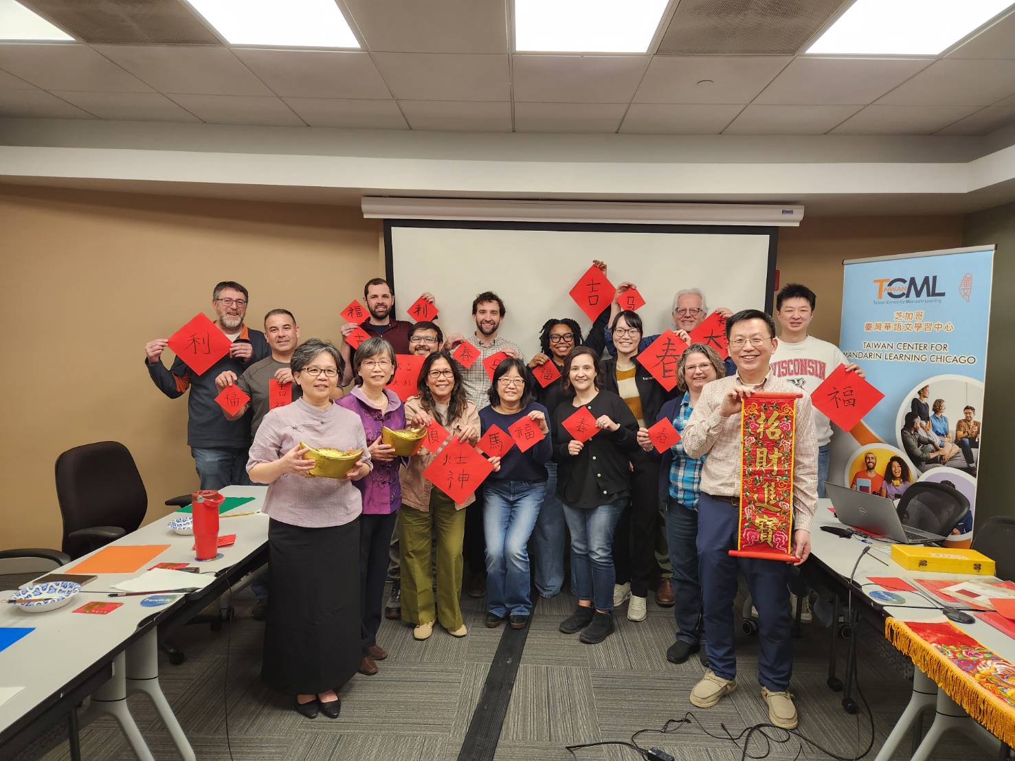 筆墨迎春：企業班中華文化體驗活動