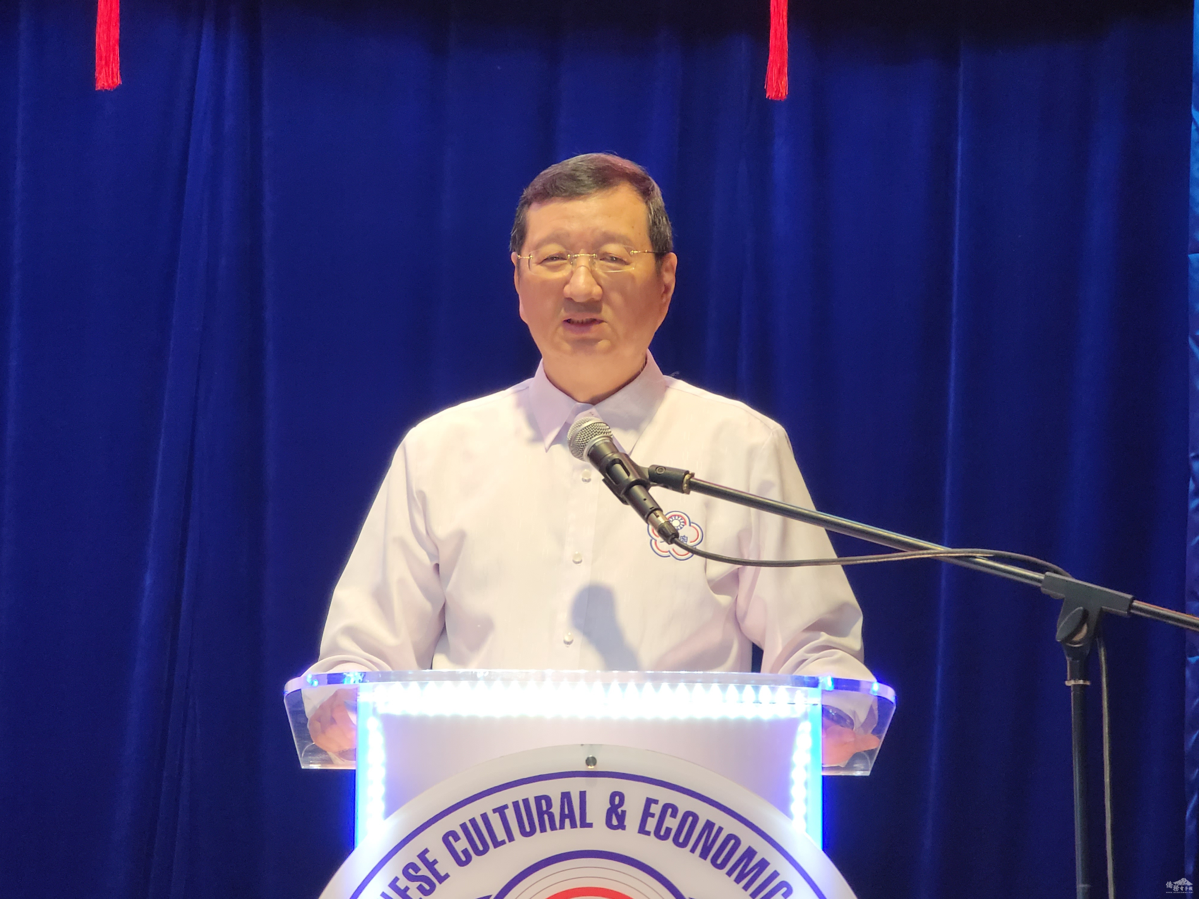 陳柏材說，「正體漢字文化節」之舉辦，主要乃為推廣我們優秀傳統中華文化