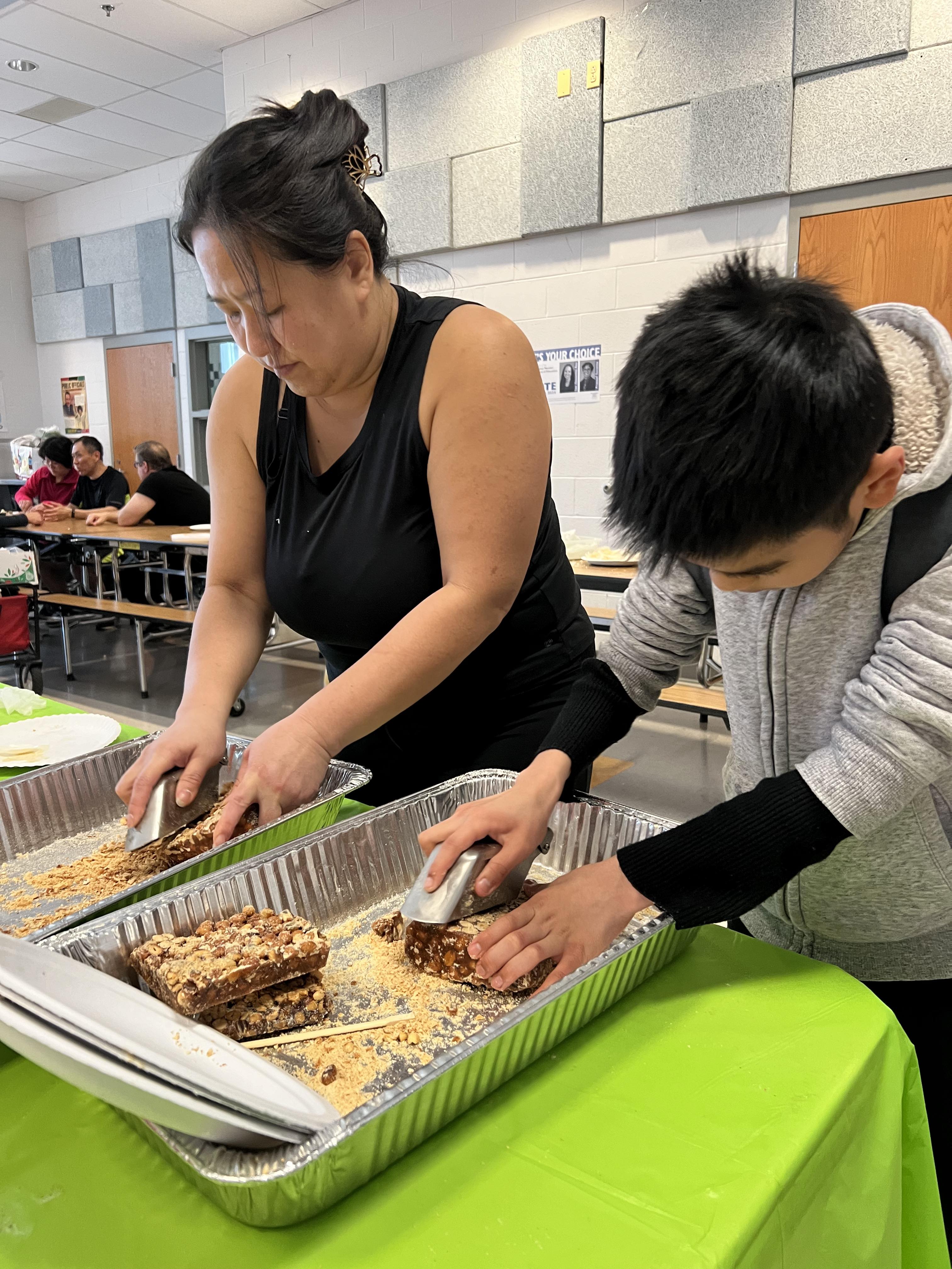 華府臺灣學校2024年清明節活動 體驗特色「烏魚子潤餅」4