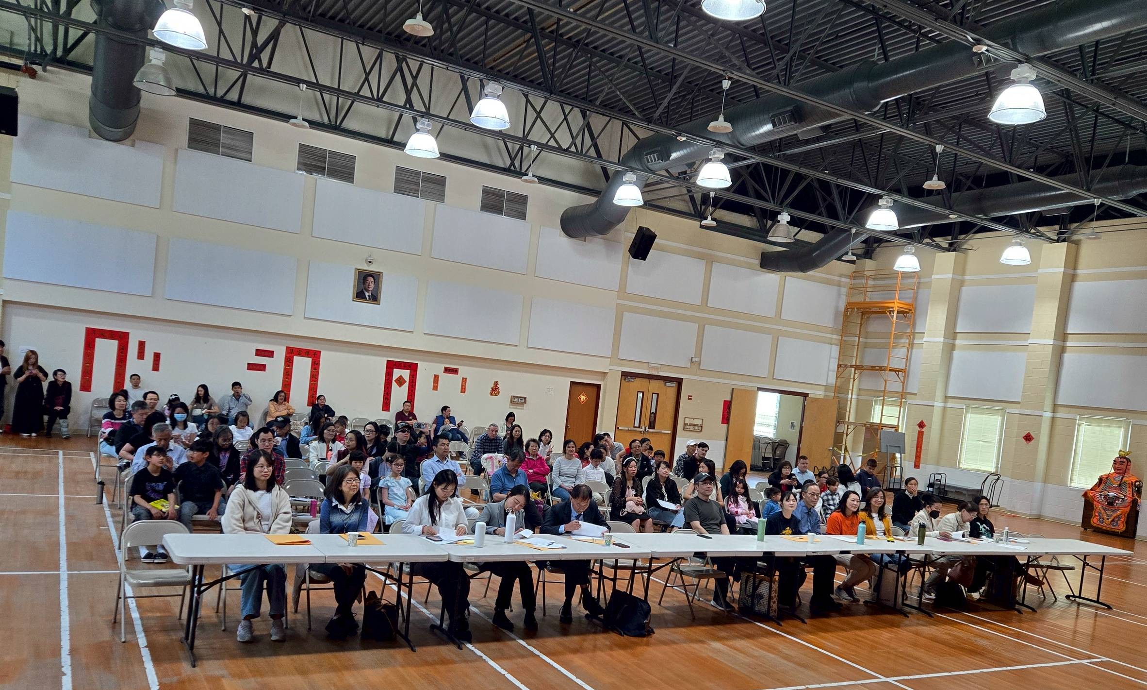 現場近百位主評審,師生與家長熱情參與