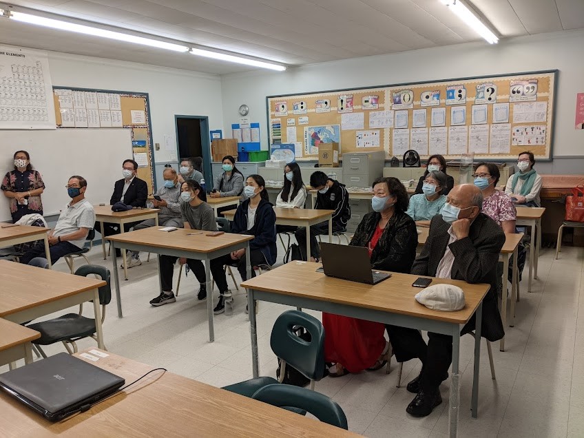 疫情期間仍來到現場參加研習的學員精神可佩。