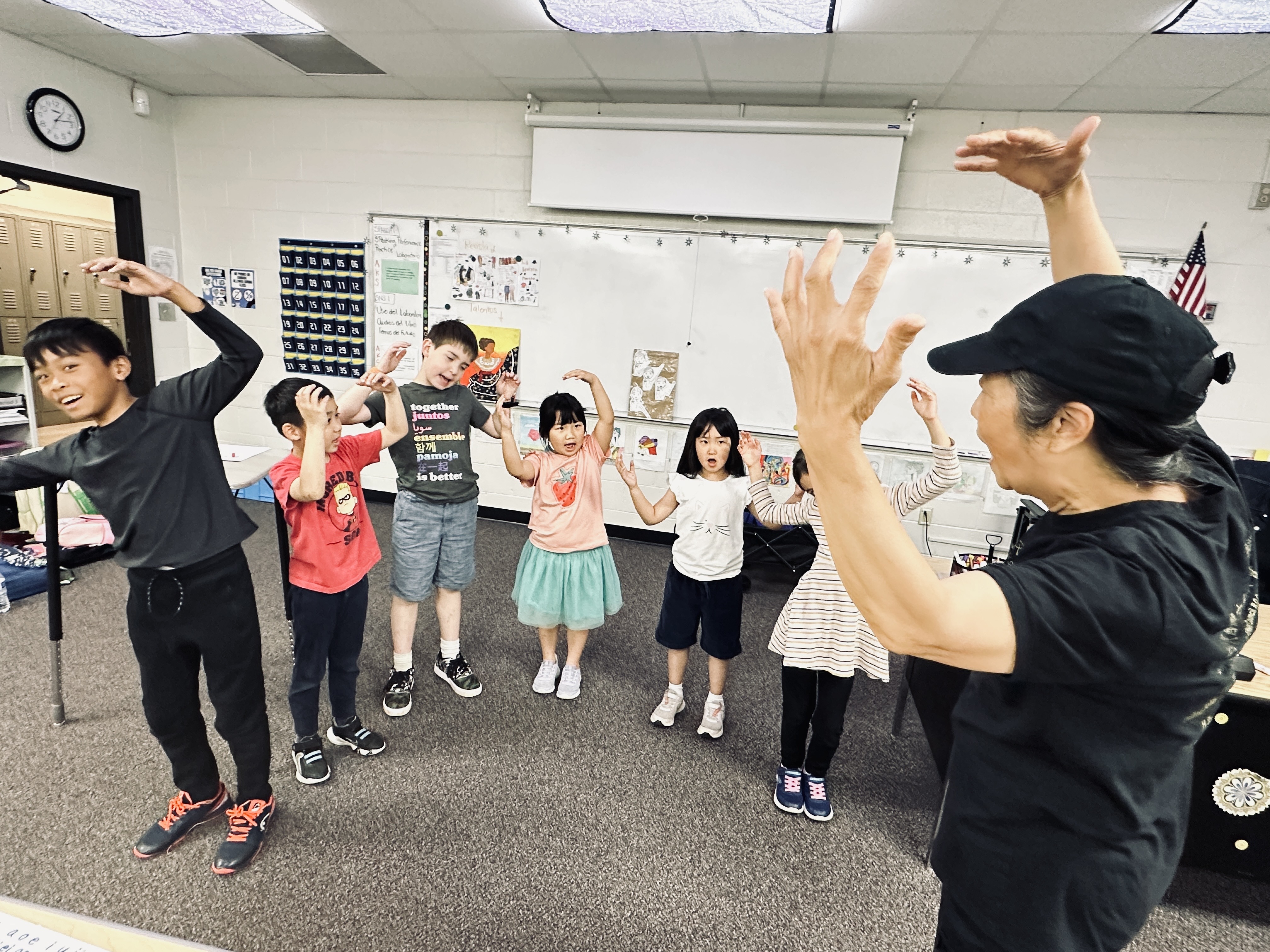 亞特蘭大中華文化學校2025教唱活動3