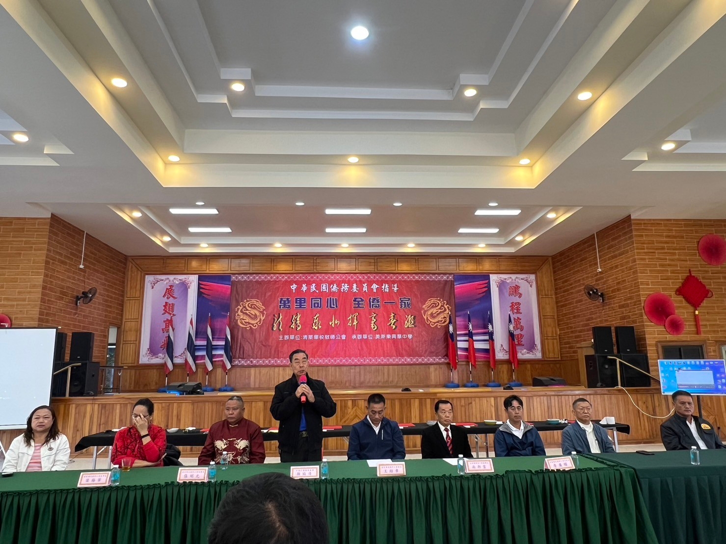 僑務委員顏協清會長致詞