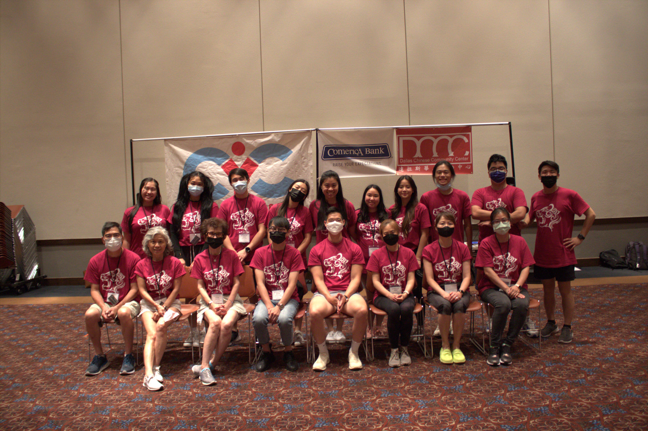 全體 TA 以及志工人員合影