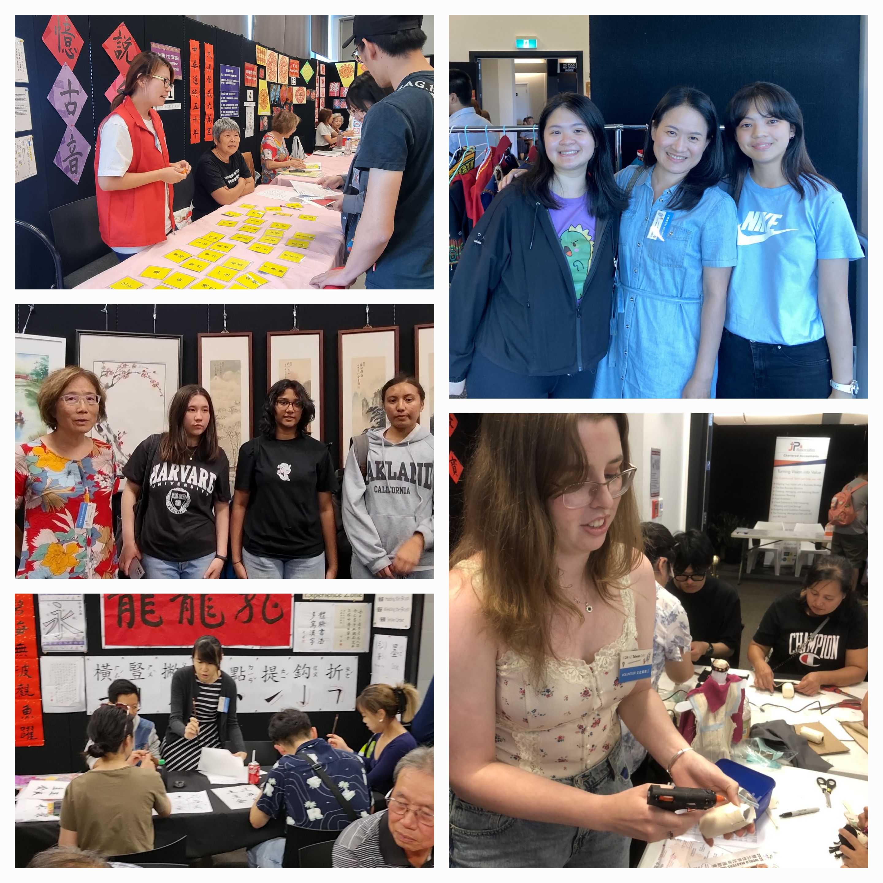 主流學校Elim Christian College、Epsom Girls Grammar School、Takapuna Grammar School和St Cuthbert's College的臺籍教師帶著學生一同擔任義工