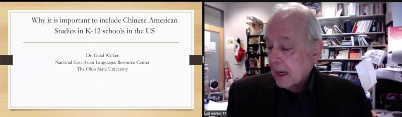 吳偉克教授講述將華裔歴史文化放入美國主流教育(K-12)的重要性