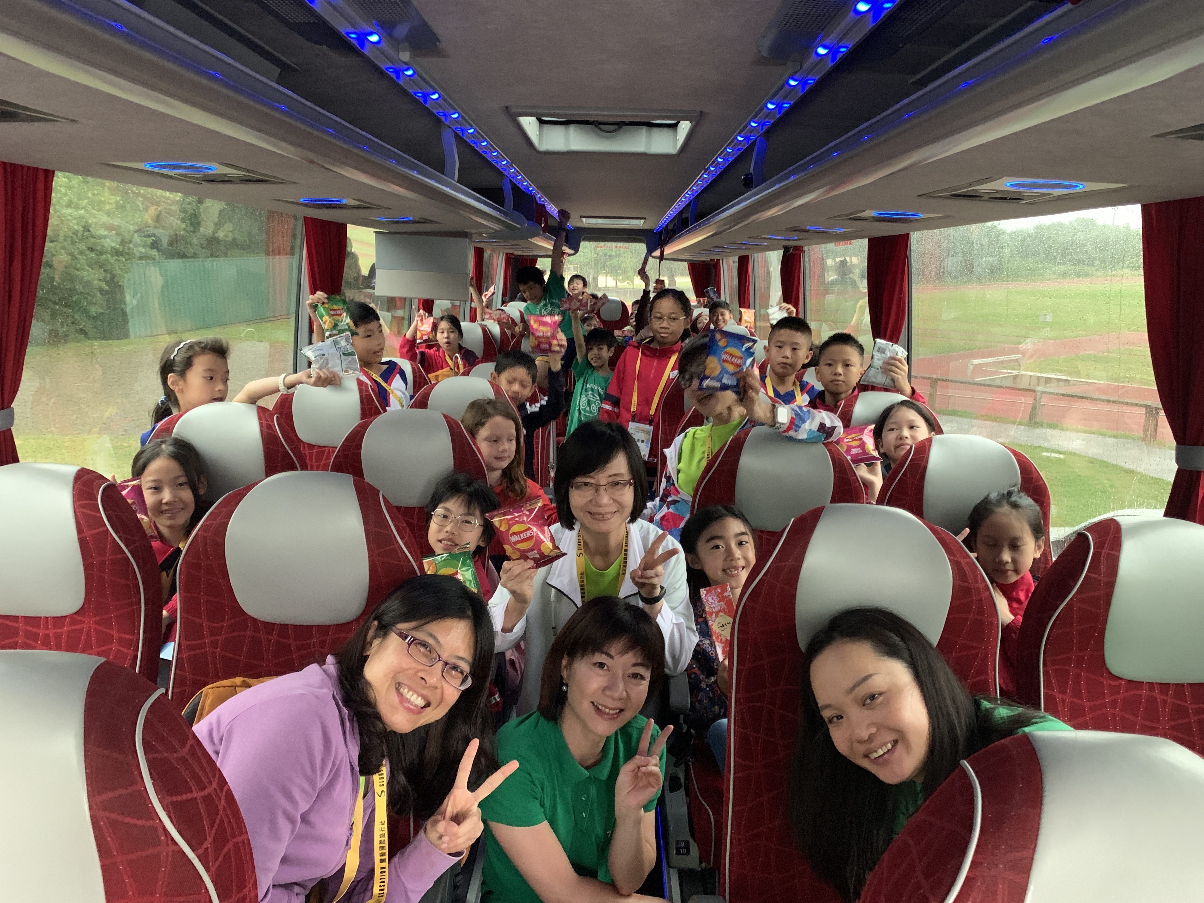 2023年健康國小抵英參訪華園2