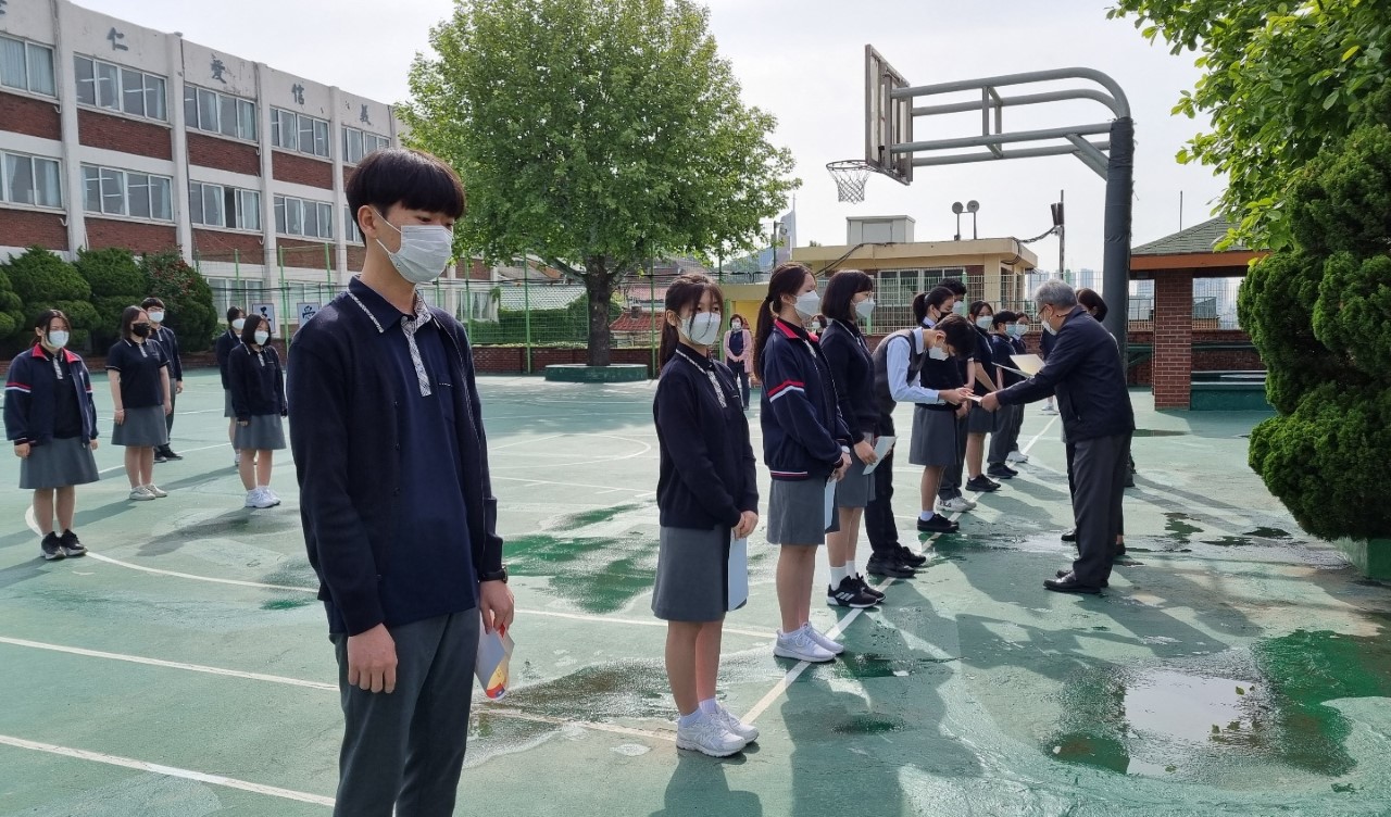 韓國仁川華僑中山中小學   2021 正體漢字文化節活動：語文閱讀能力測驗1