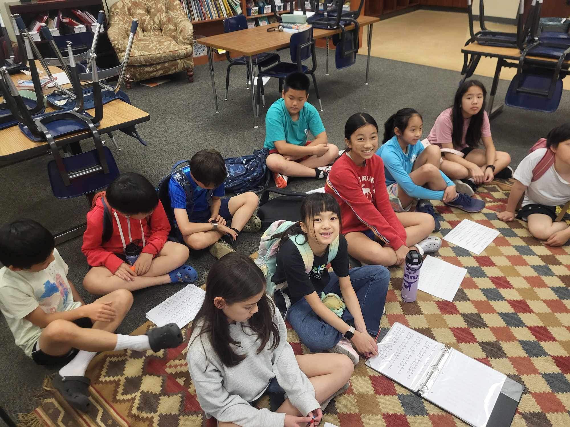 俄亥俄州哥城中文學校 2024年華語教唱活動3