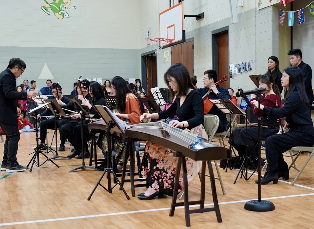 磅礡的國樂組曲表演