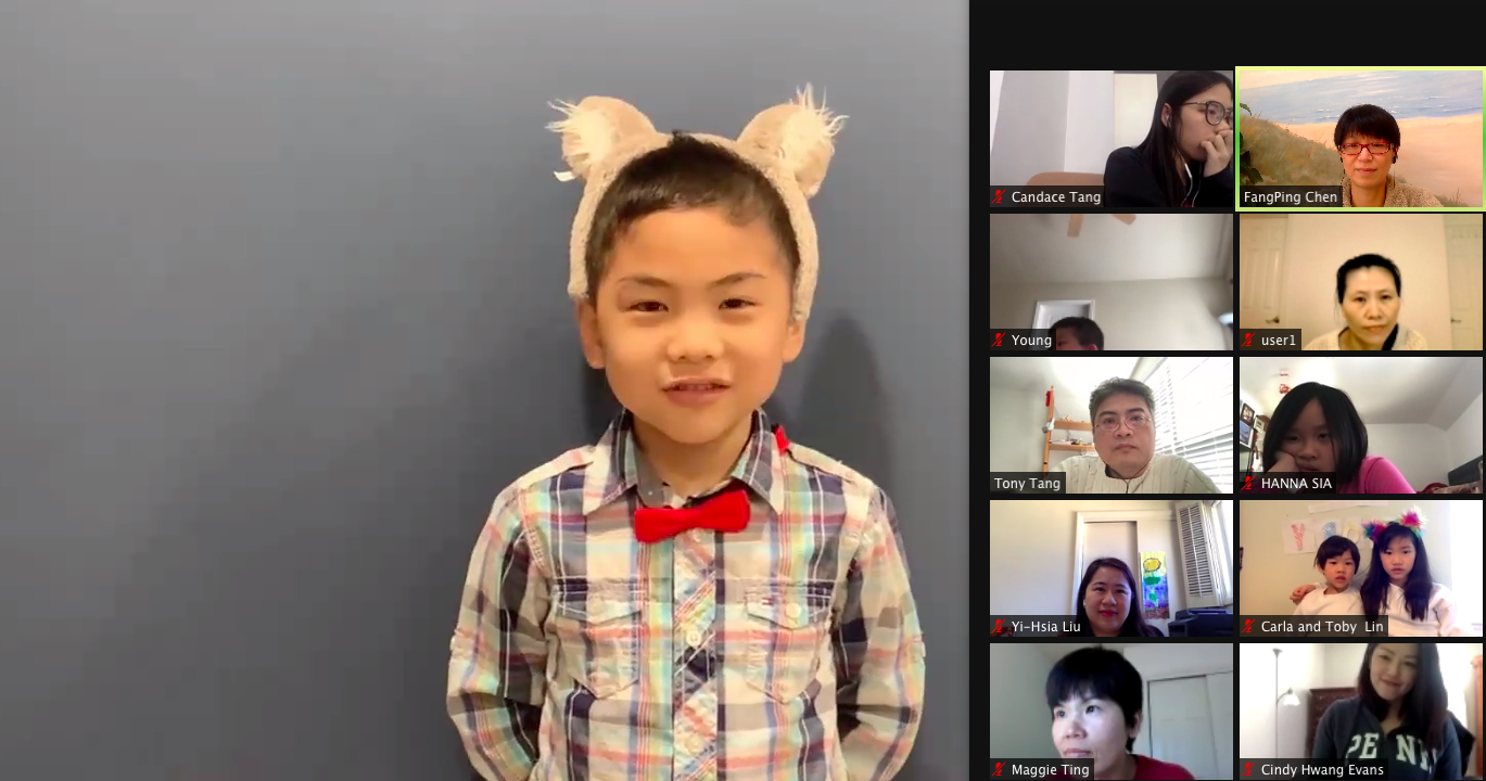 費城明德中文學校   2021 全校國語演講比賽（線上）3