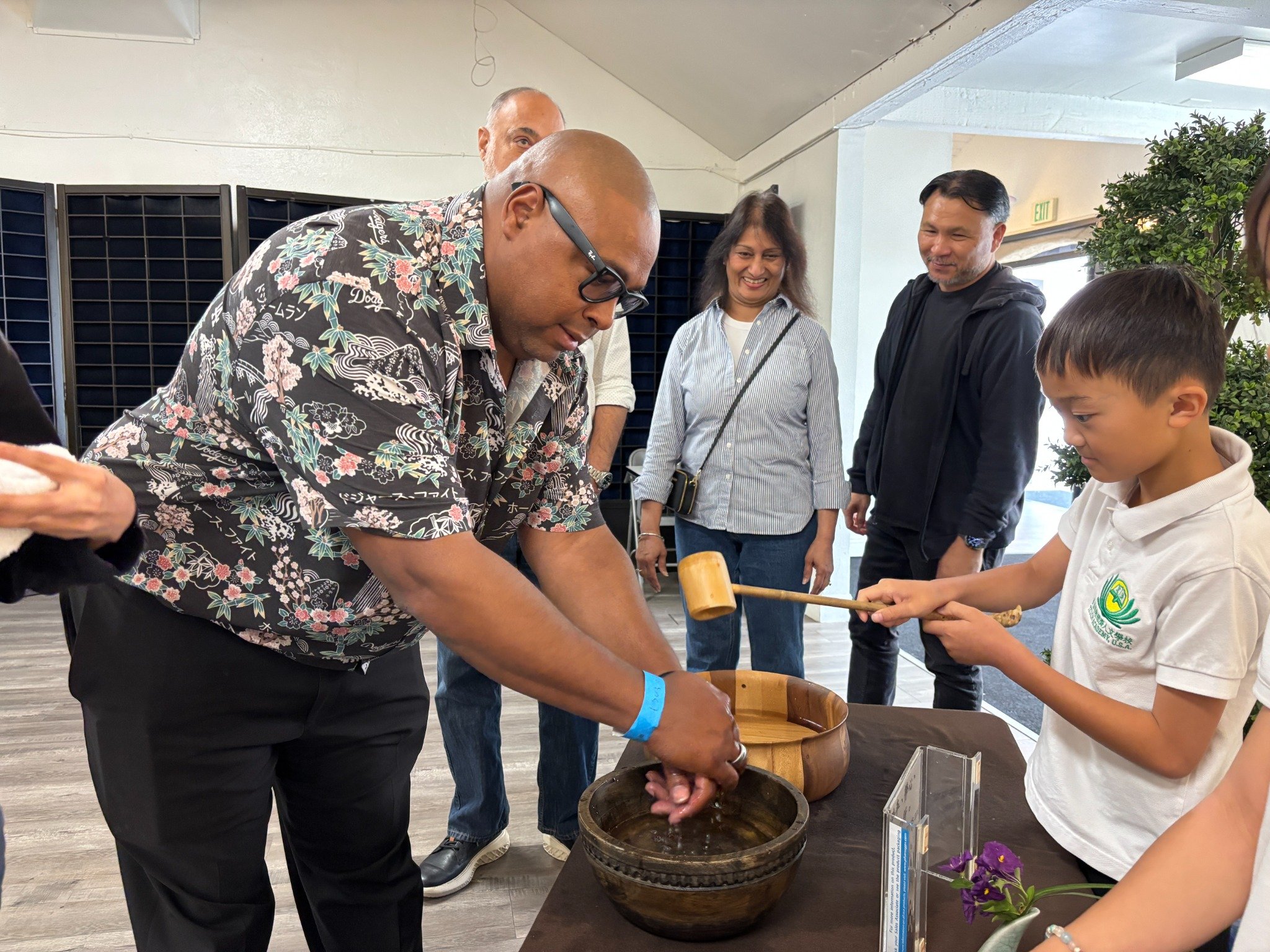 茶道課：洗手、洗心、靜心