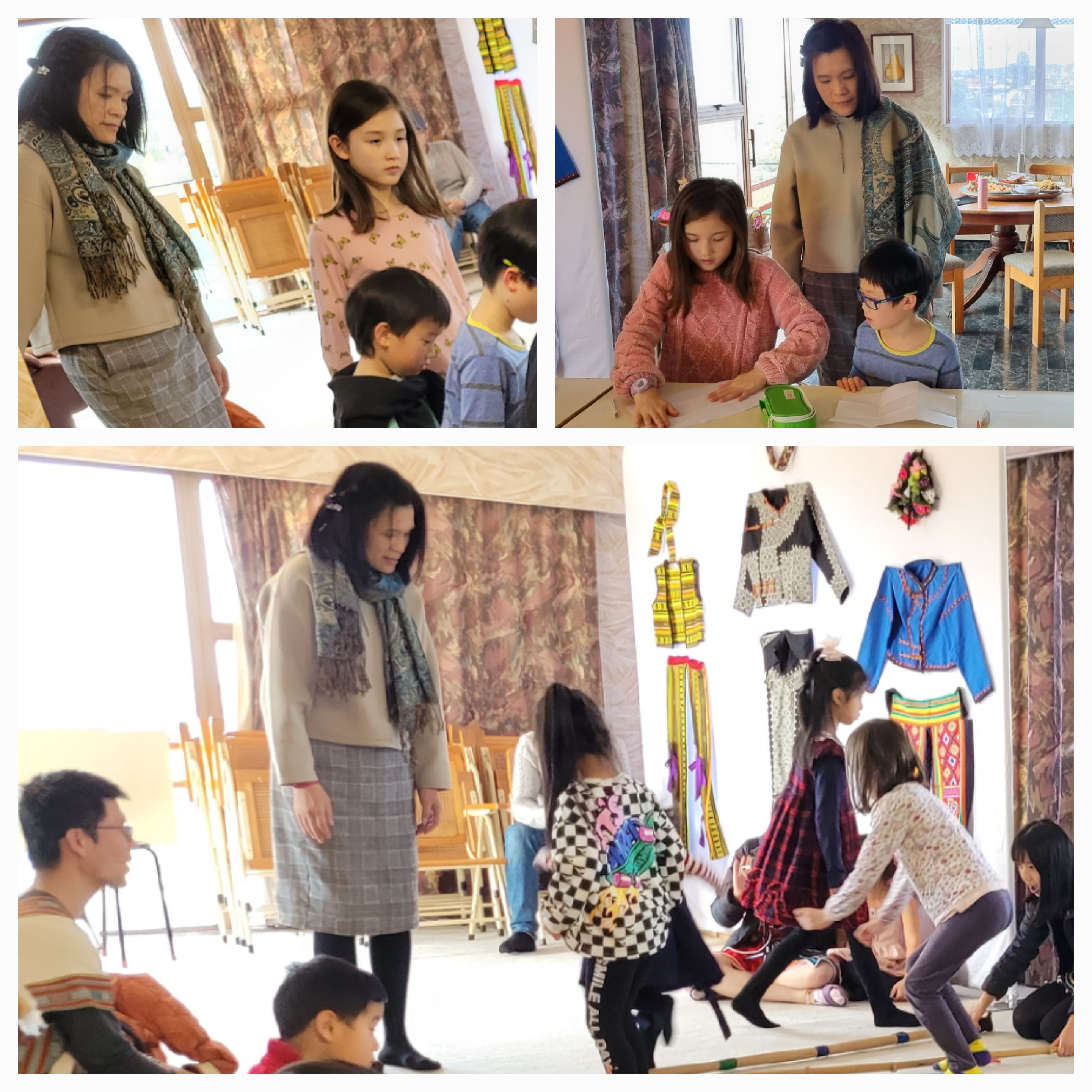 駐奧克蘭辦事處僑務組組長邱亞芬親臨現場並與學員同樂