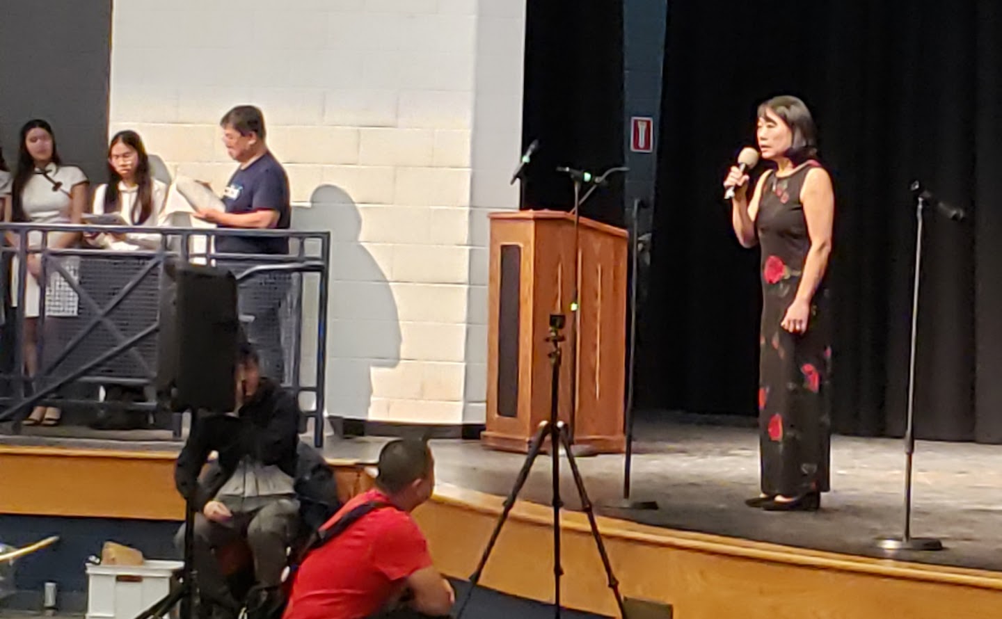 陳則文校長致歡迎詞