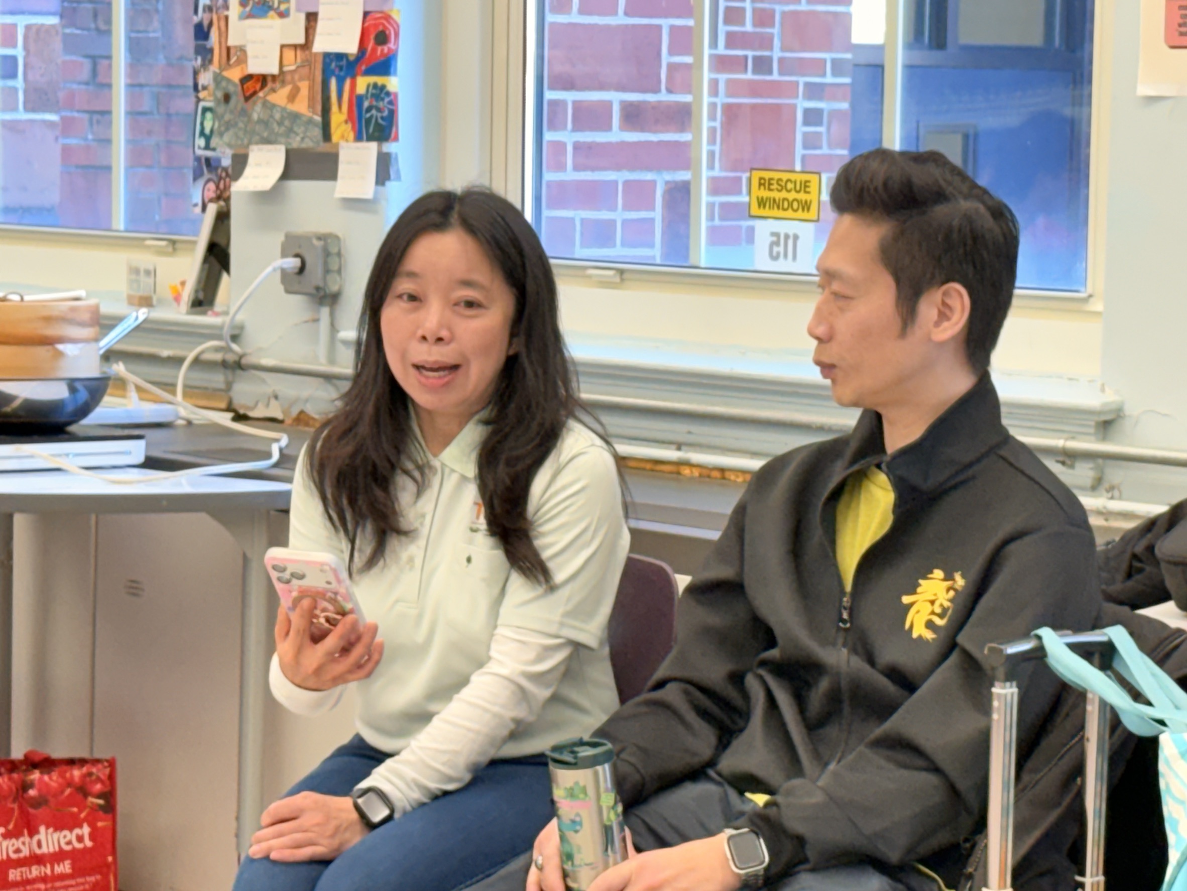 每位學生分享學習心得