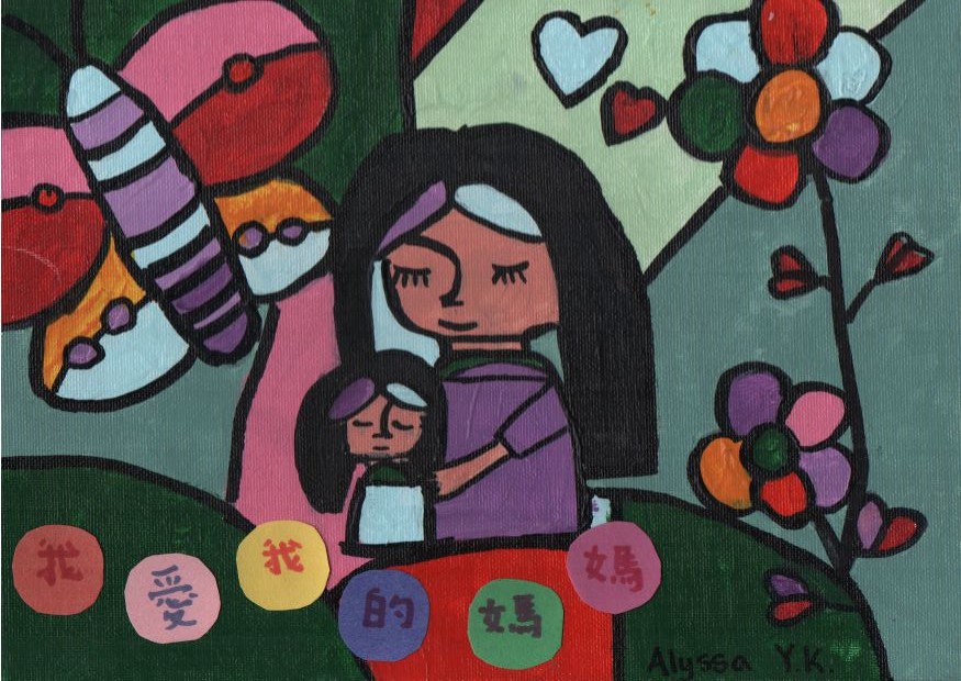 畫出心中的媽媽