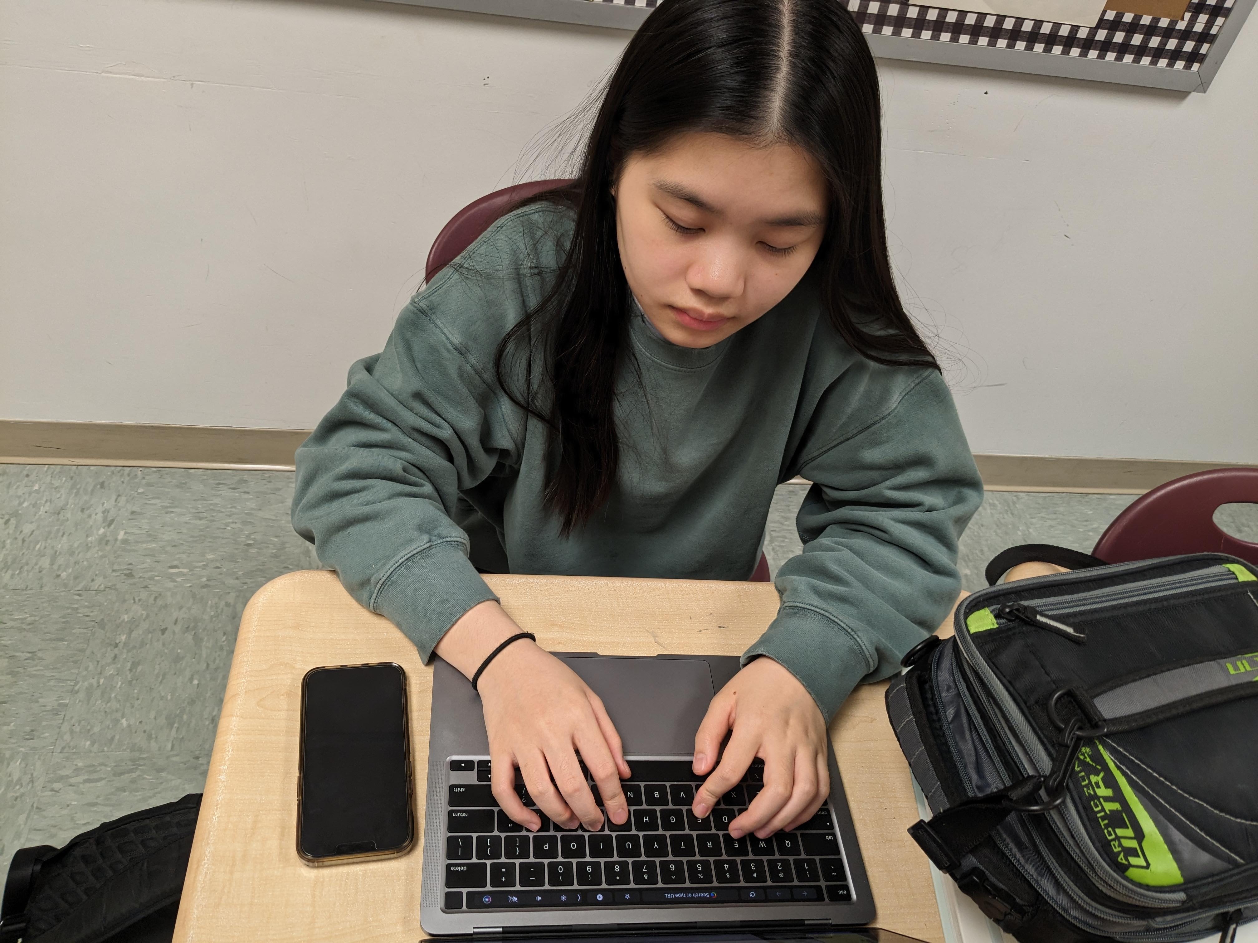 中文打字比賽高中組第三名田尚汶