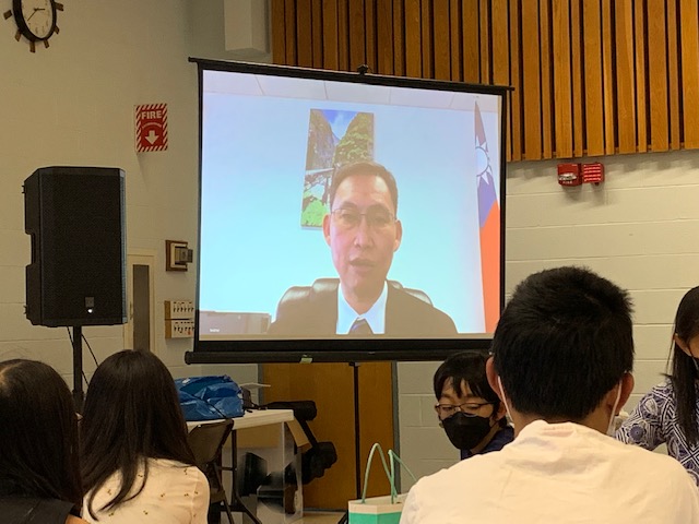 波士頓臺北經濟文化辦事孫儉元處長2022年畢業典禮暨結業錄影致詞