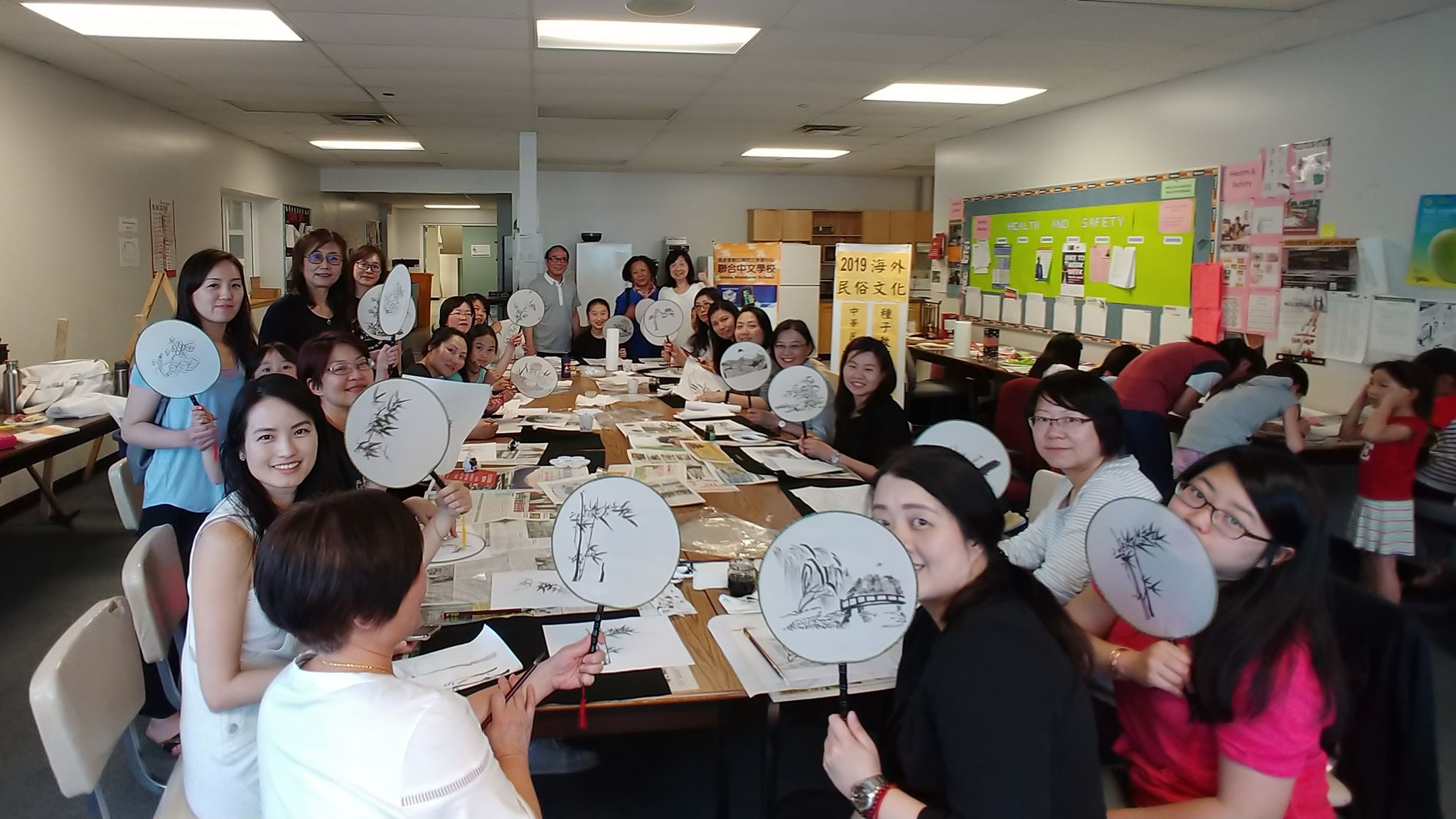 老師們展示作品收獲滿滿