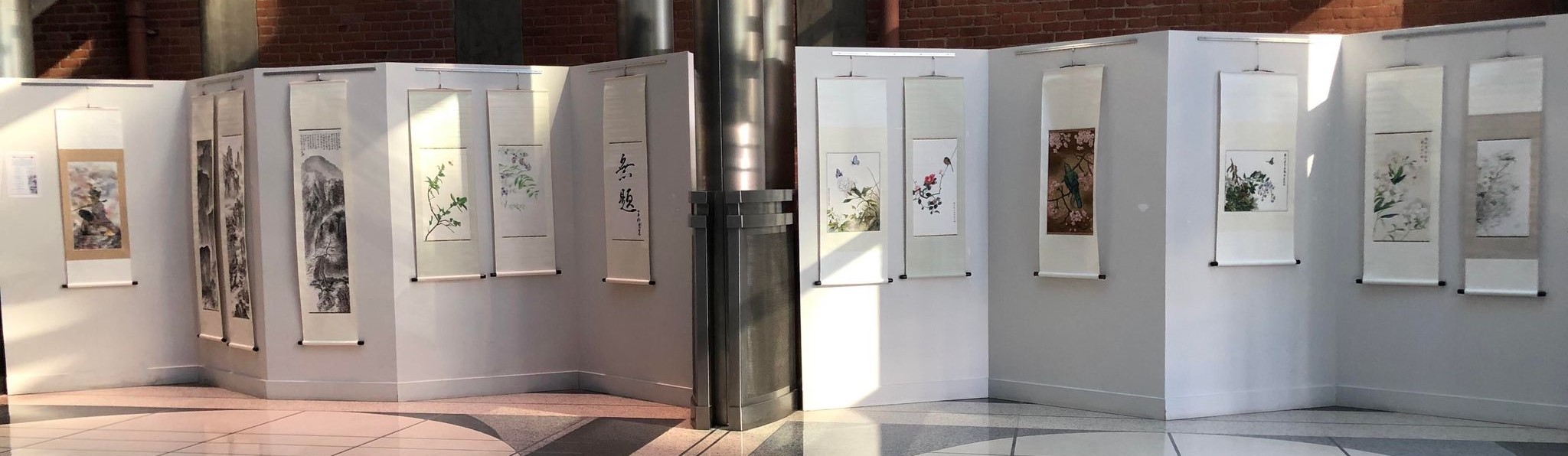 正體漢字文化臺灣書畫展覽在鳳凰城市政府大廳展出