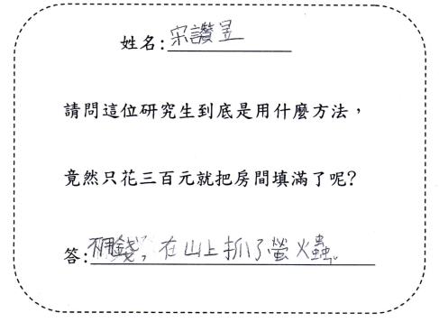 愛閱讀有獎徵答：怎麼樣只花300元購買填滿房間的物品？