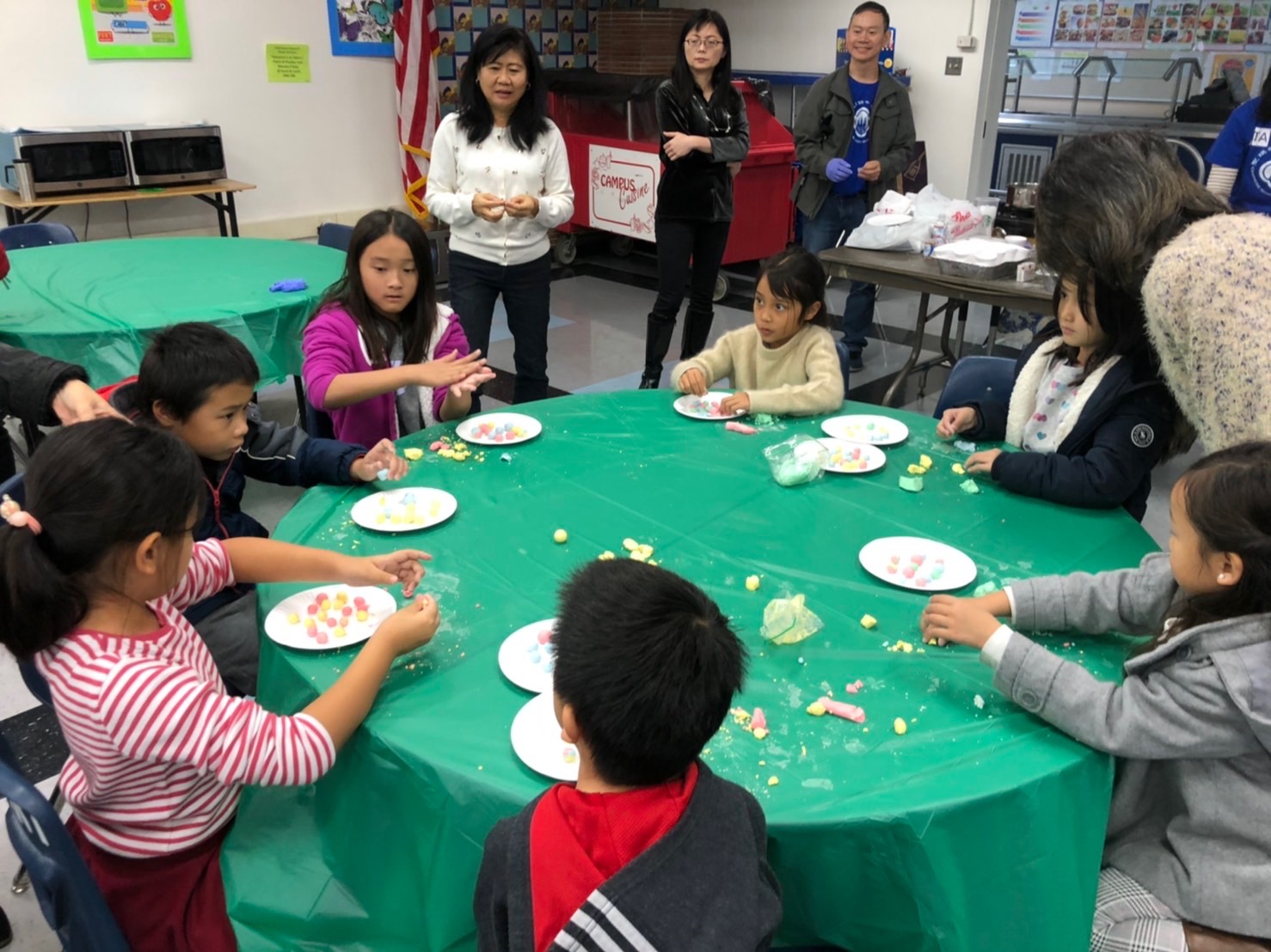 中文入門班親手搓元宵