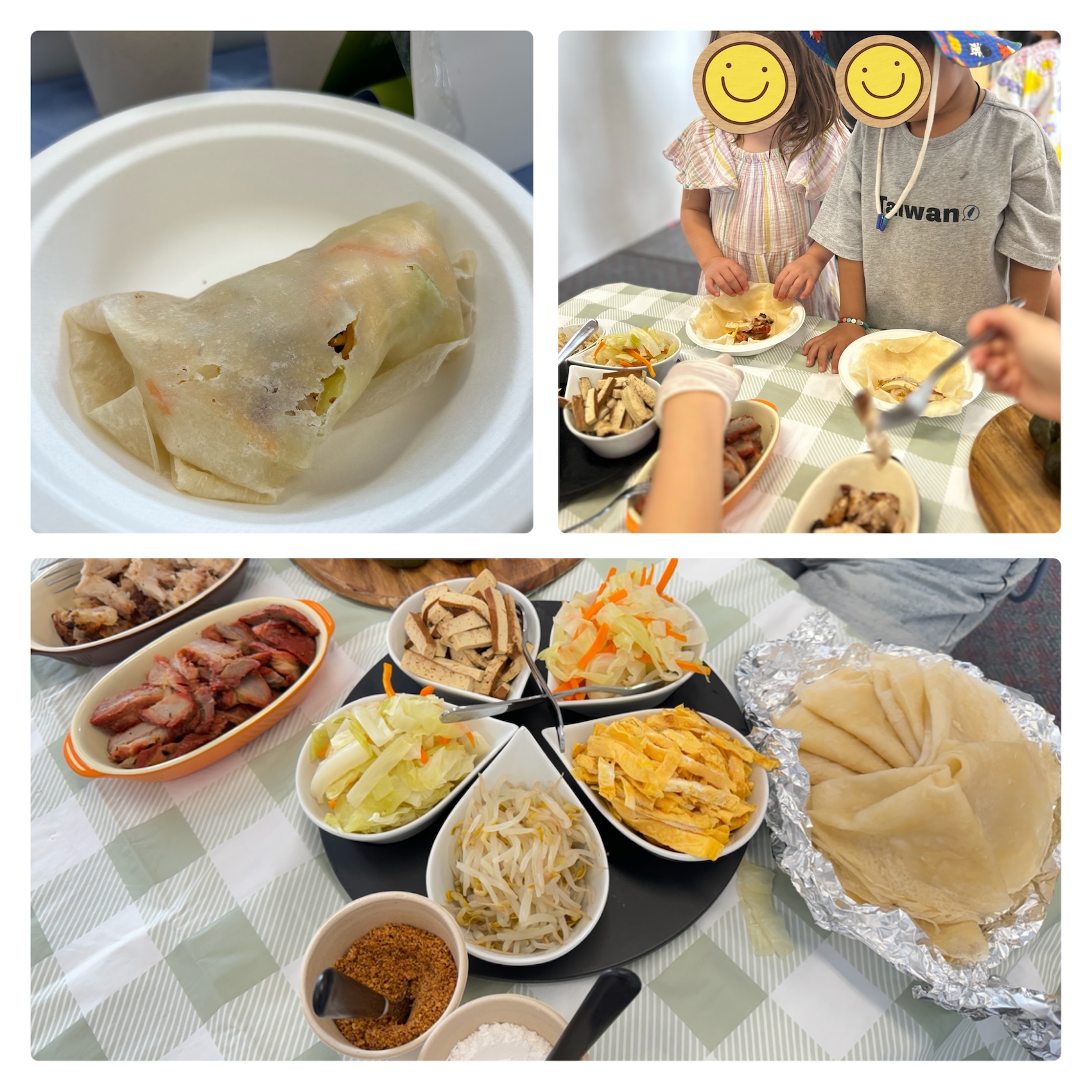 潤餅製作與品嚐