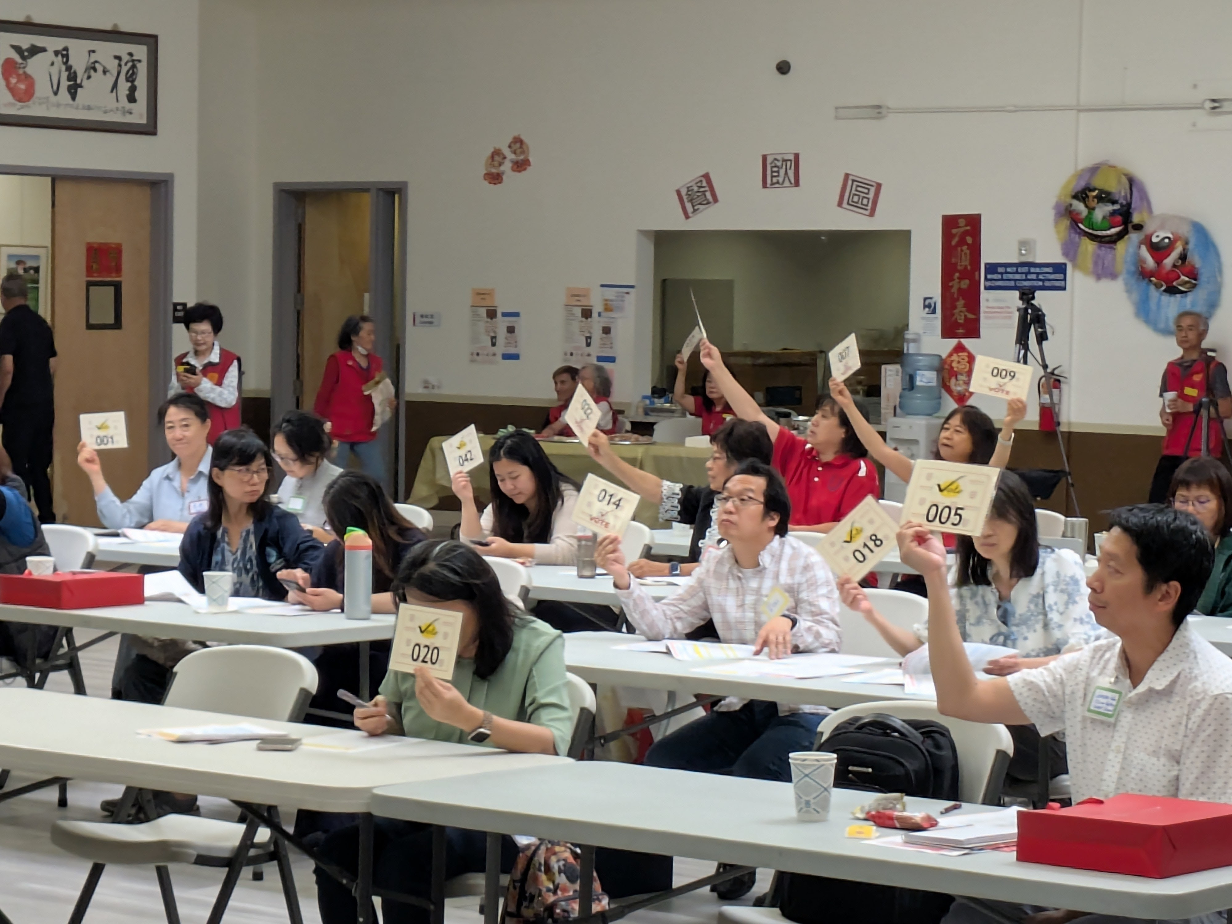 審核議案 投票表決