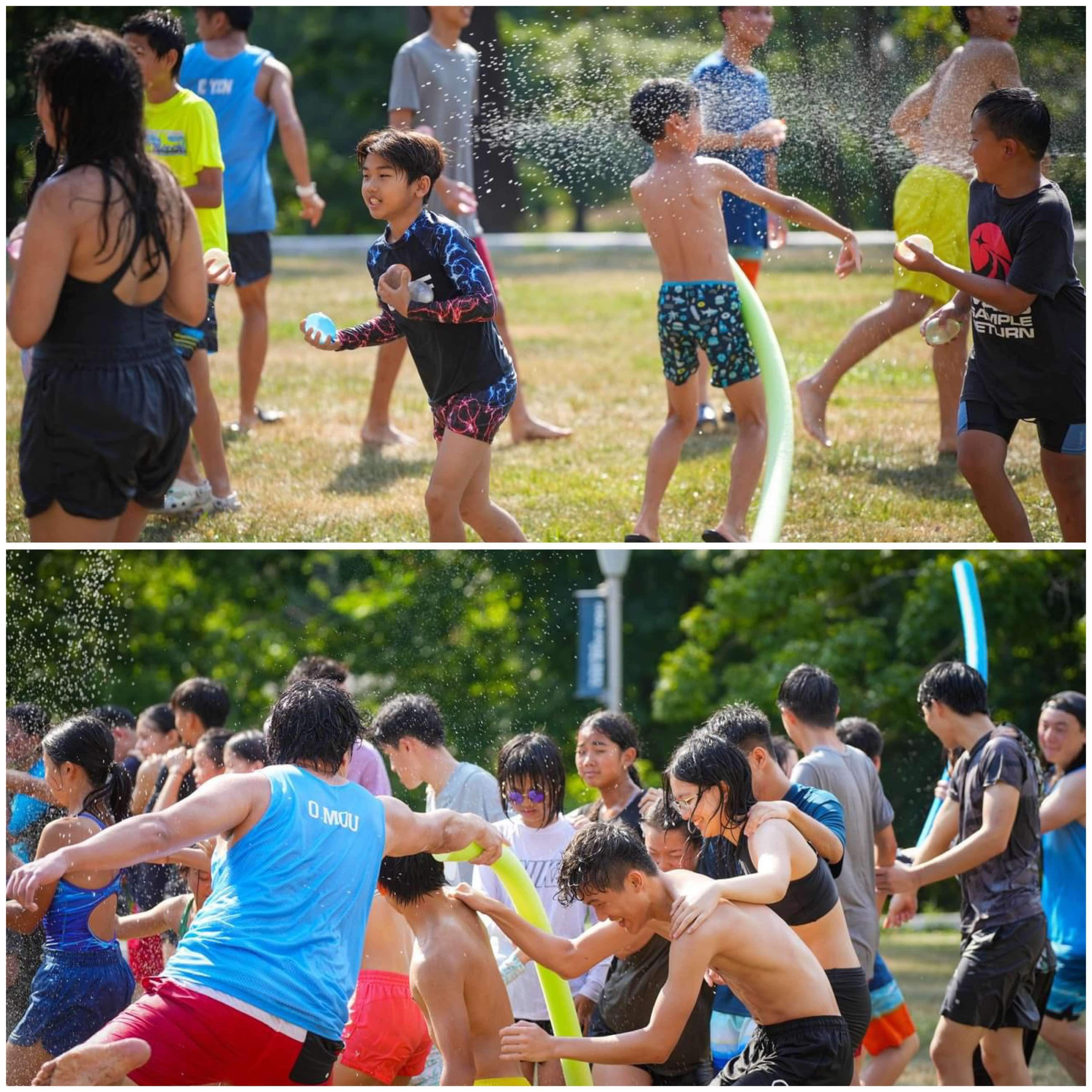 充滿歡樂的戶外活動