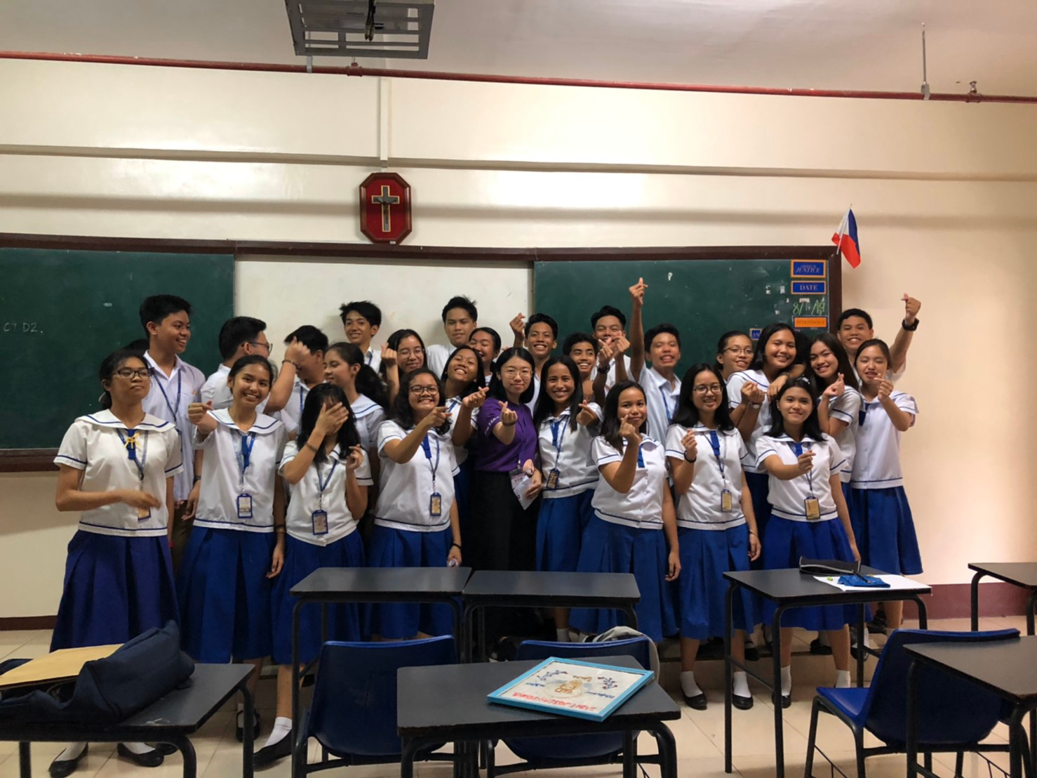 2019年菲律賓那牙耀華中學華語文教學服務與文化交流活動_輔仁大學文心國際文化志工隊1