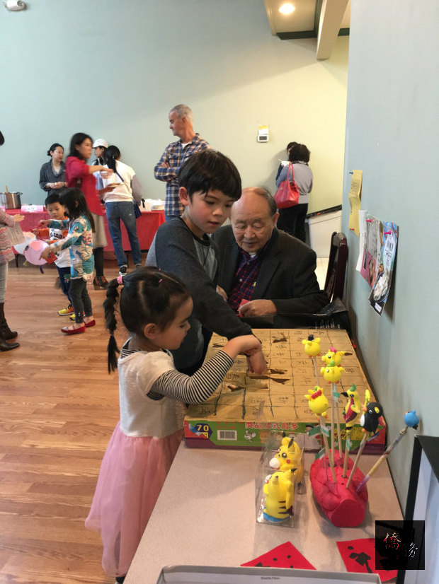 亞城台美學校孩童 歡樂闖關慶豬年1