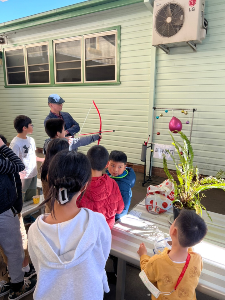 學生挑戰后羿射日活動